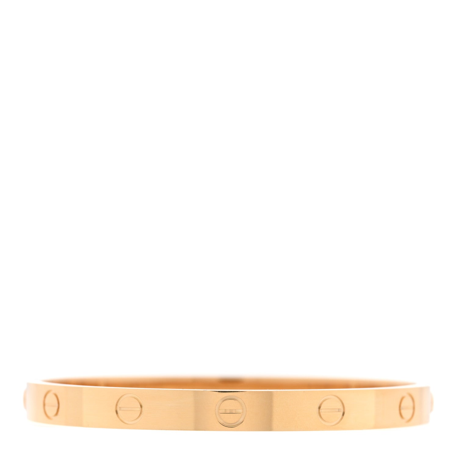 18K Yellow Gold LOVE Bracelet 17 — view 2