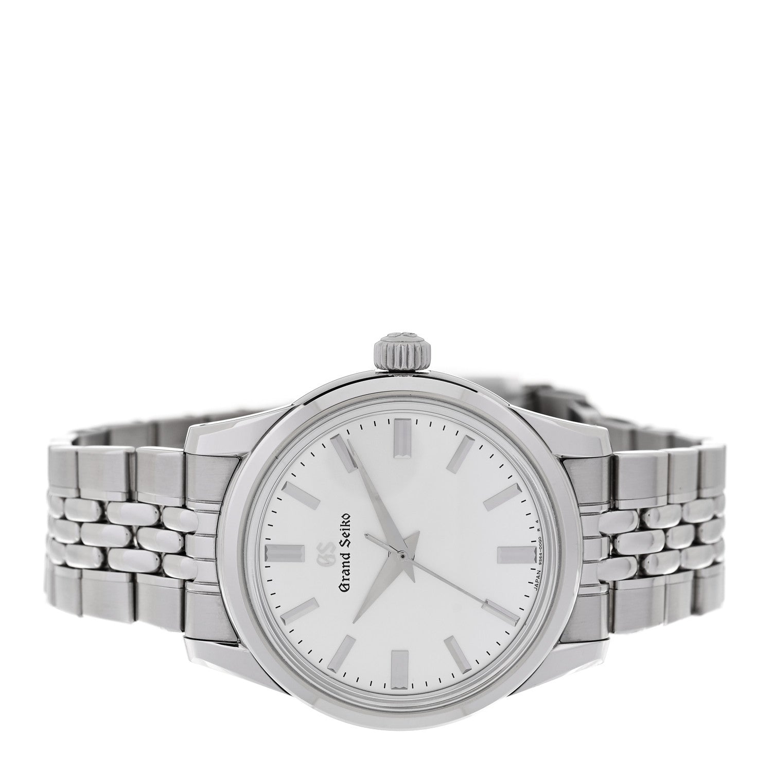 Stainless Steel 37mm Elegance Collection Manual Winding Watch Silver SBGW305 — view 2