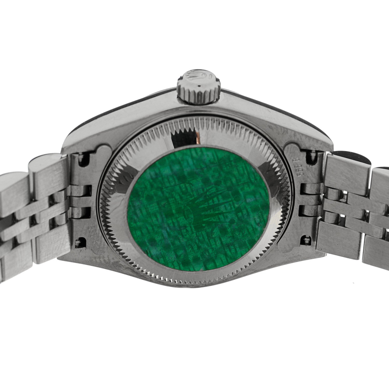 Stainless Steel 26mm Oyster Perpetual Date Watch Black 79190 — view 4