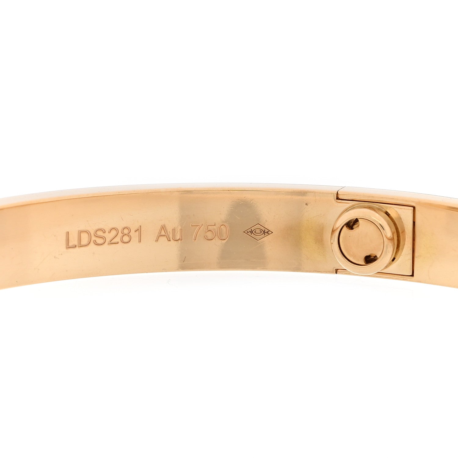 18K Yellow Gold LOVE Bracelet 18 — view 5