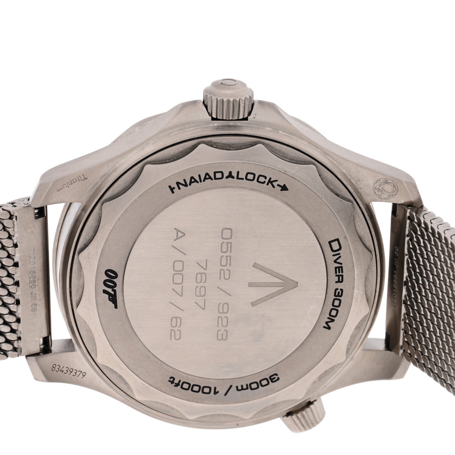 Titanium 42mm Seamaster Diver 300M 007 Automatic Watch Black 210.90.42.20.01.001 — view 4
