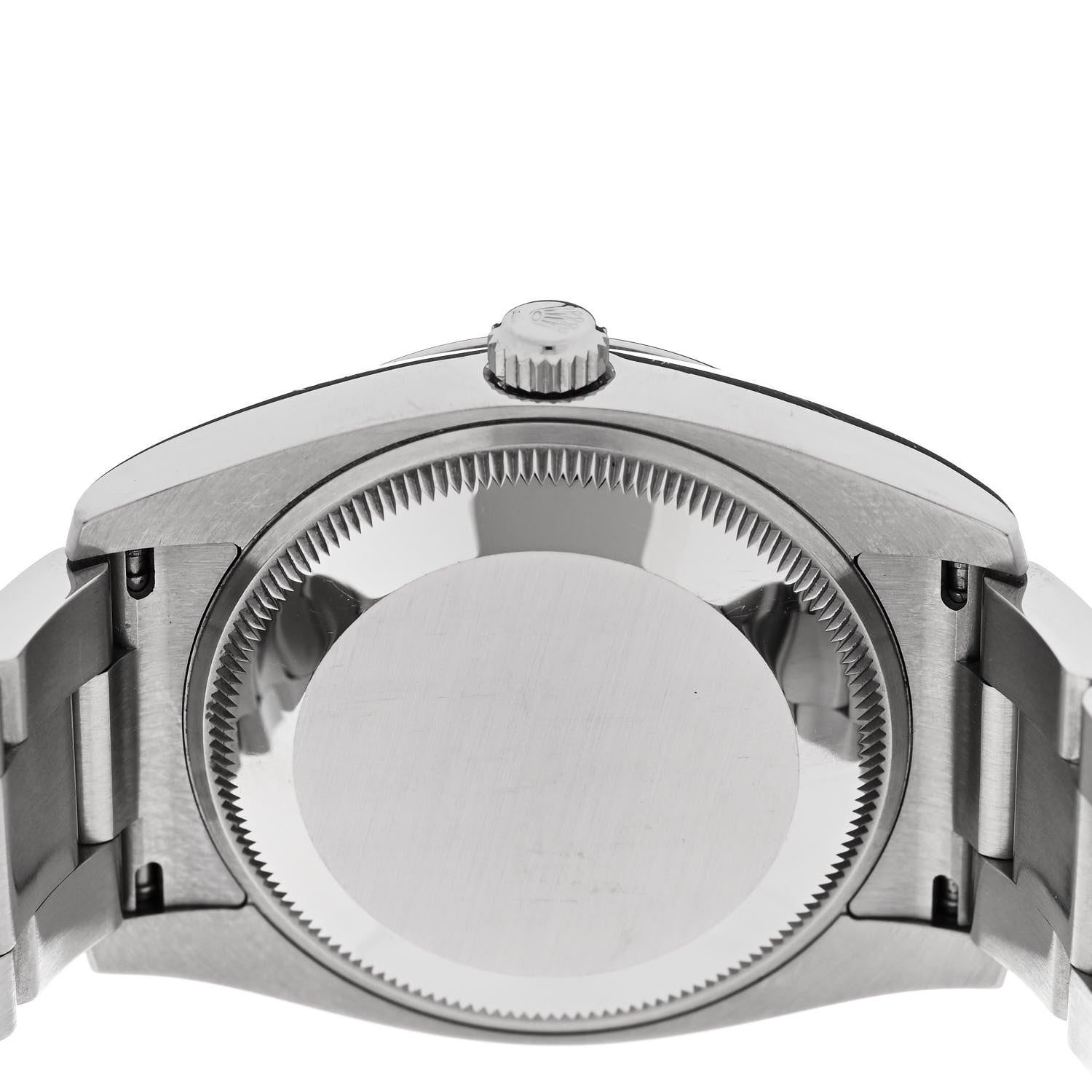 Stainless Steel 34mm Oyster Perpetual Watch Olive Green 114200 — view 4