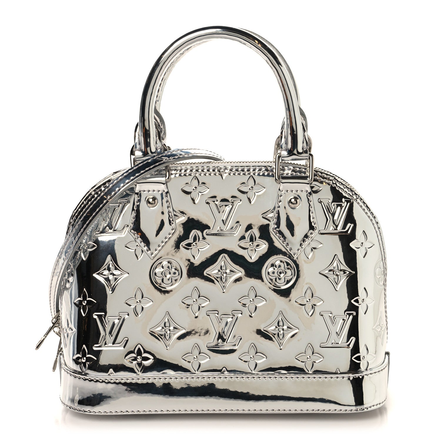Monogram Miroir Alma BB Silver Silver