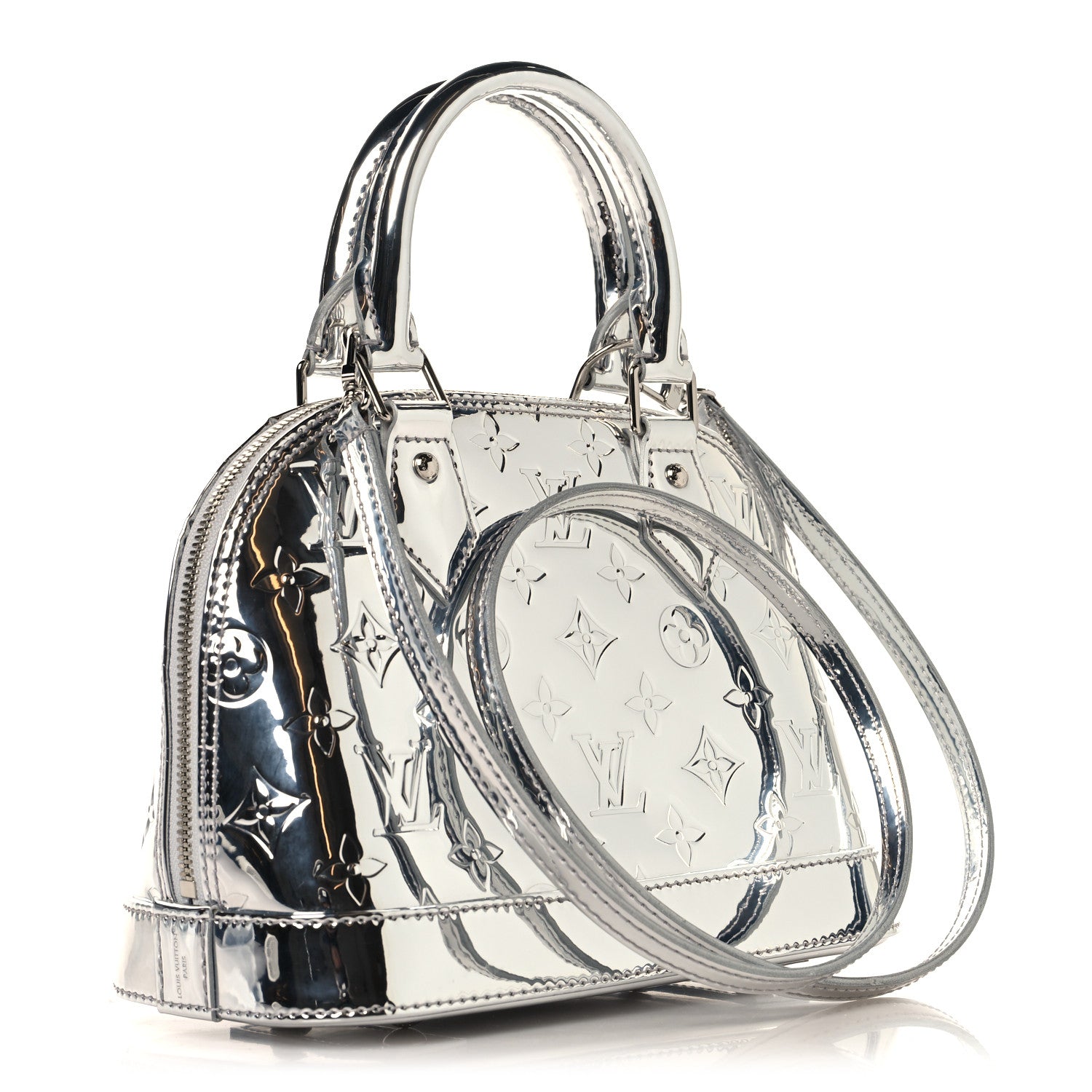 Monogram Miroir Alma BB Silver Silver — view 3