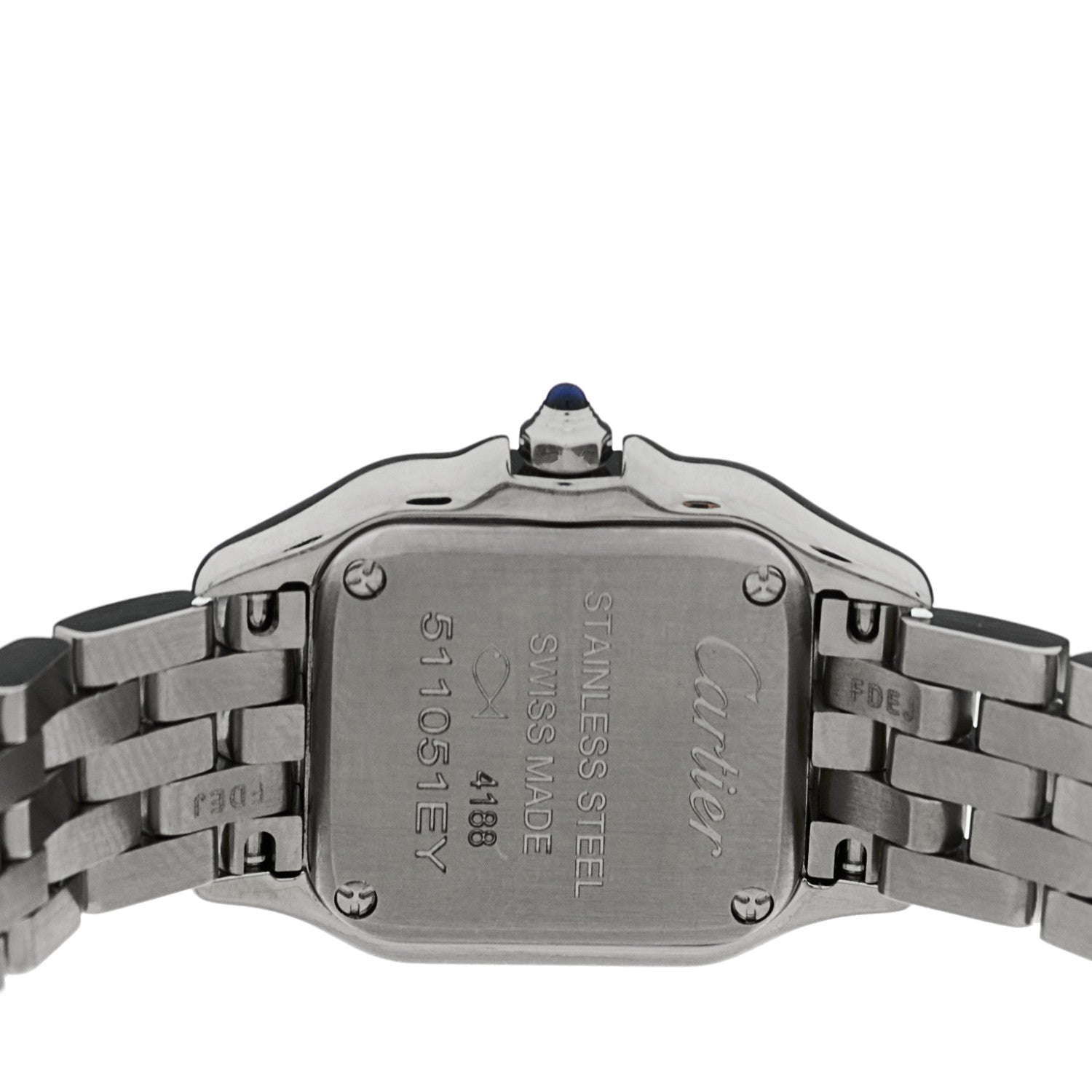 Stainless Steel 19mm Panthere Quartz Watch — view 4