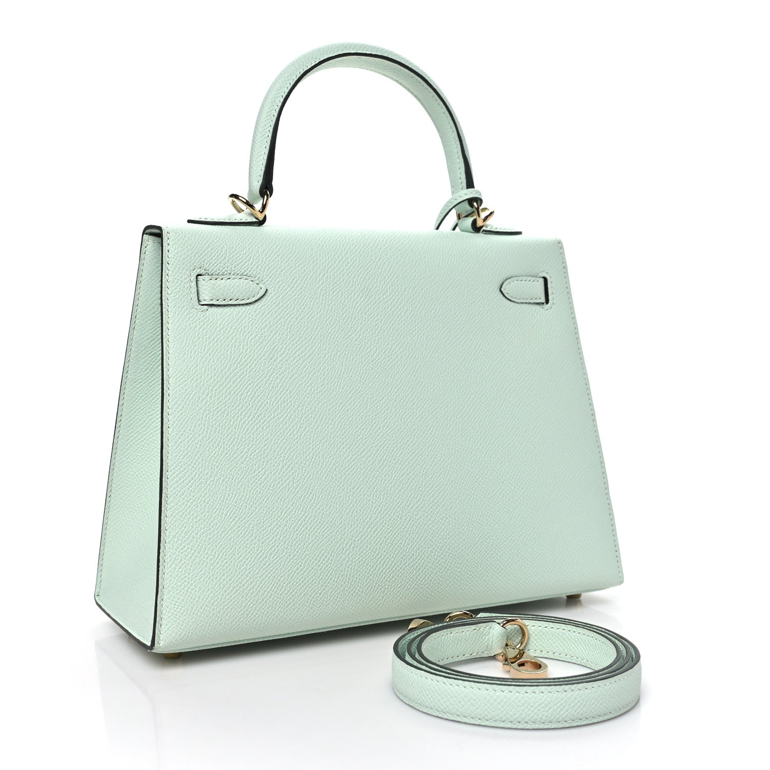 Epsom Kelly Sellier 25 Vert Peppermint — view 2