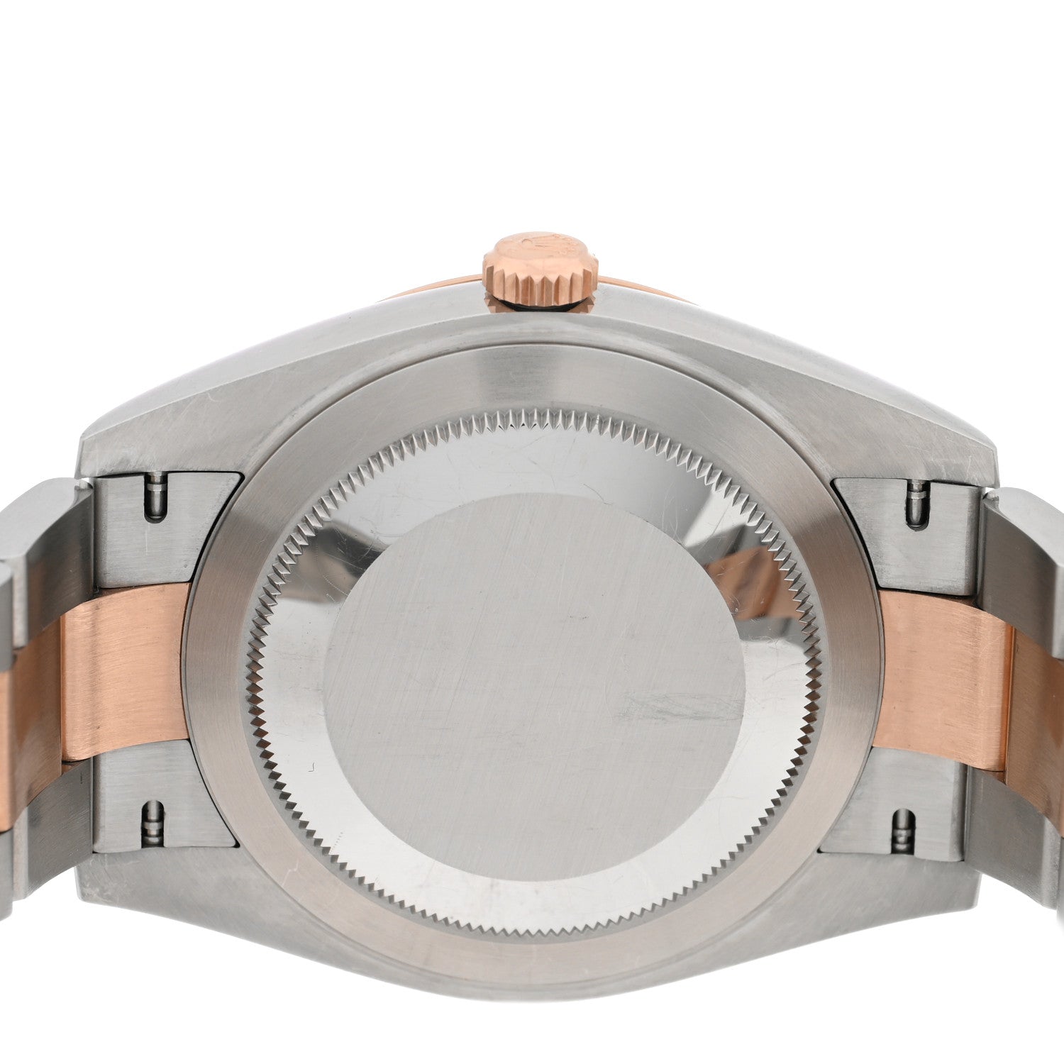 Stainless Steel 18K Everose Gold Diamond 41mm Oyster Perpetual Datejust Watch Sundust 126301 — view 4