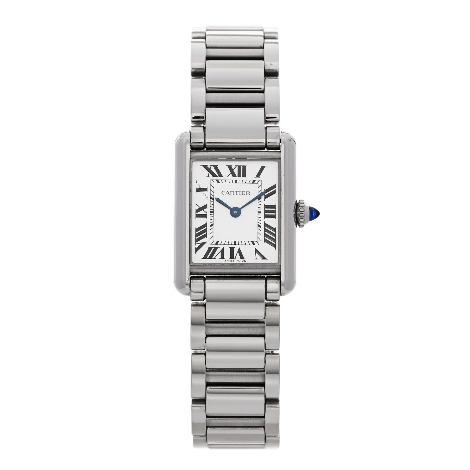 Stainless Steel 22mm Tank Must Quartz Watch
