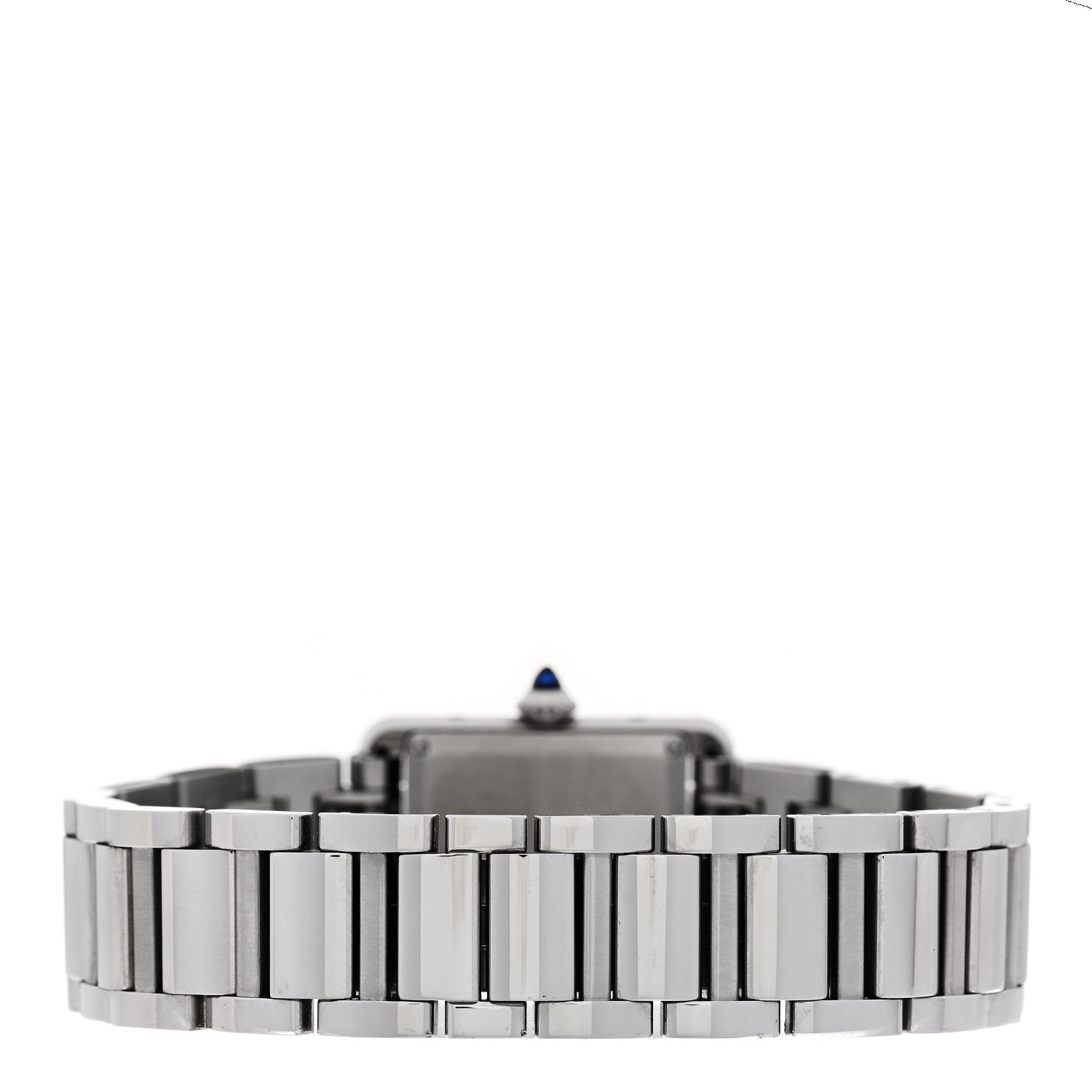 Stainless Steel 22mm Tank Must Quartz Watch — view 3