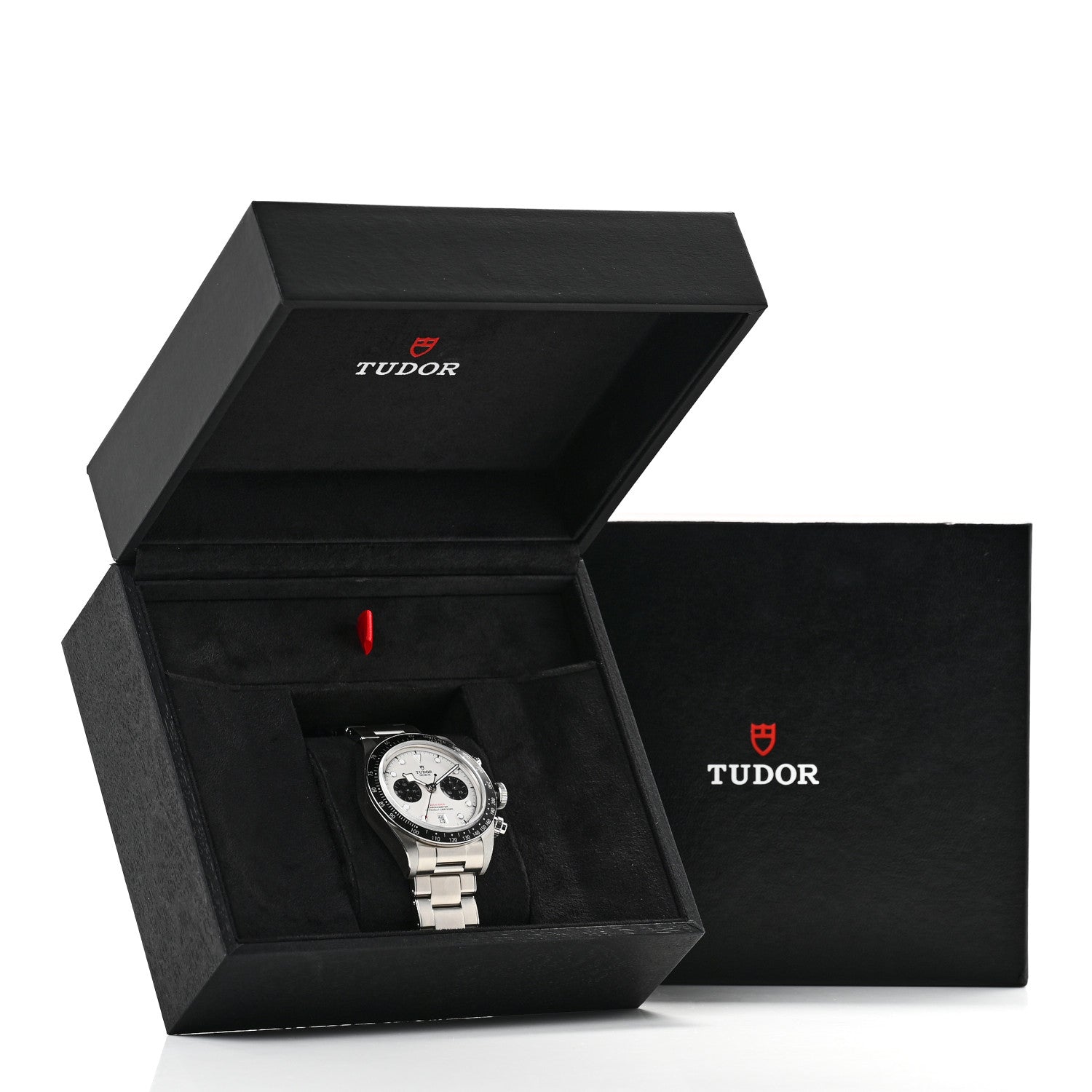Stainless Steel 41mm Black Bay Chronograph Panda Automatic Watch White 79360N — view 5