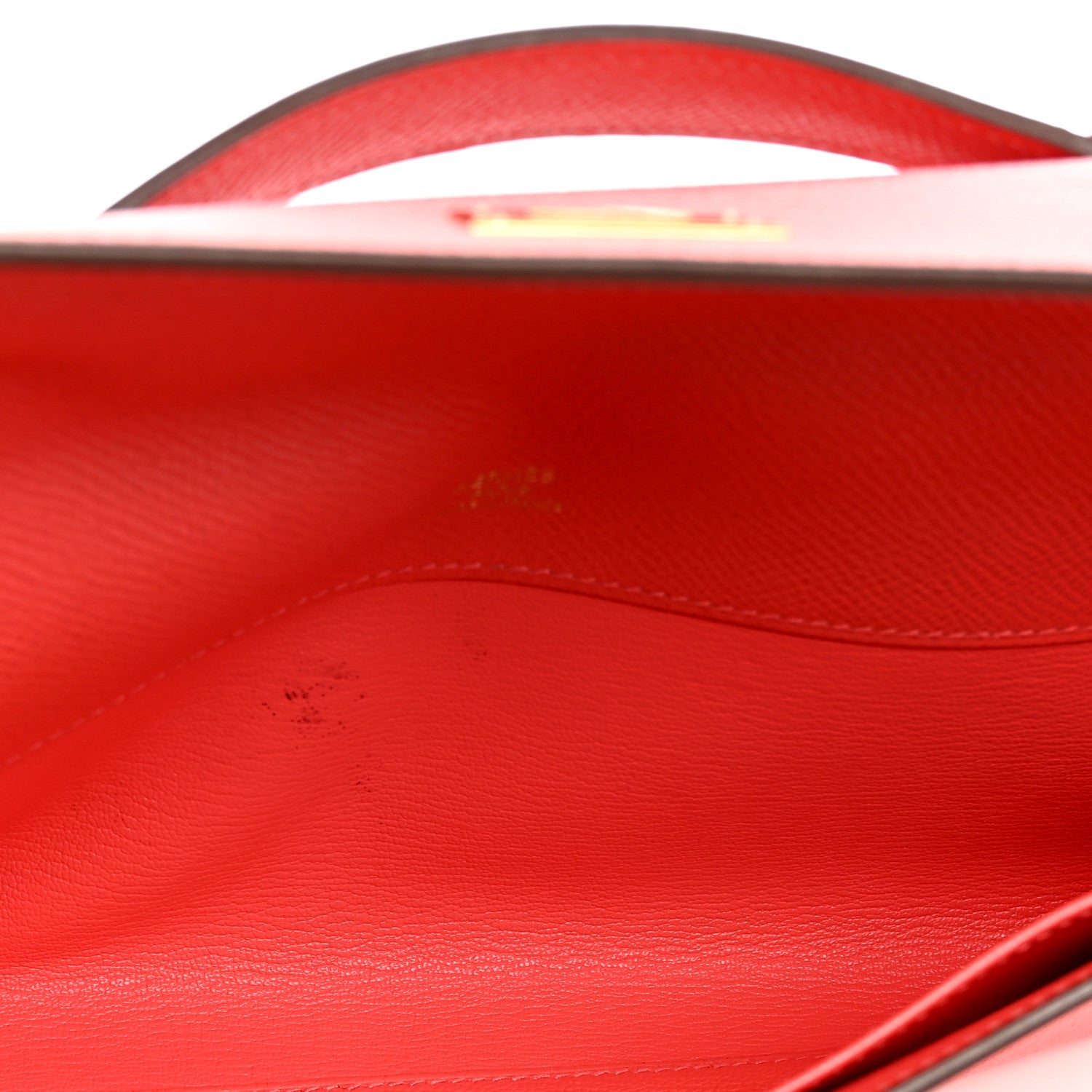 Epsom Kelly Cut Clutch Pochette Rose Jaipur — view 5