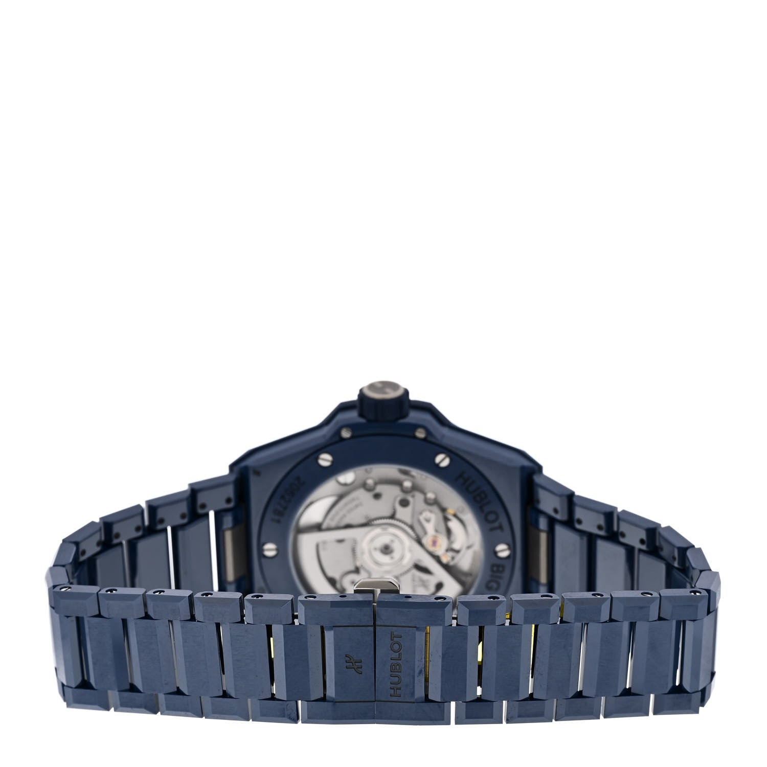 Ceramic 38mm Big Bang Integrated Time Only Automatic Watch Blue 457.EX.7170.EX — view 3