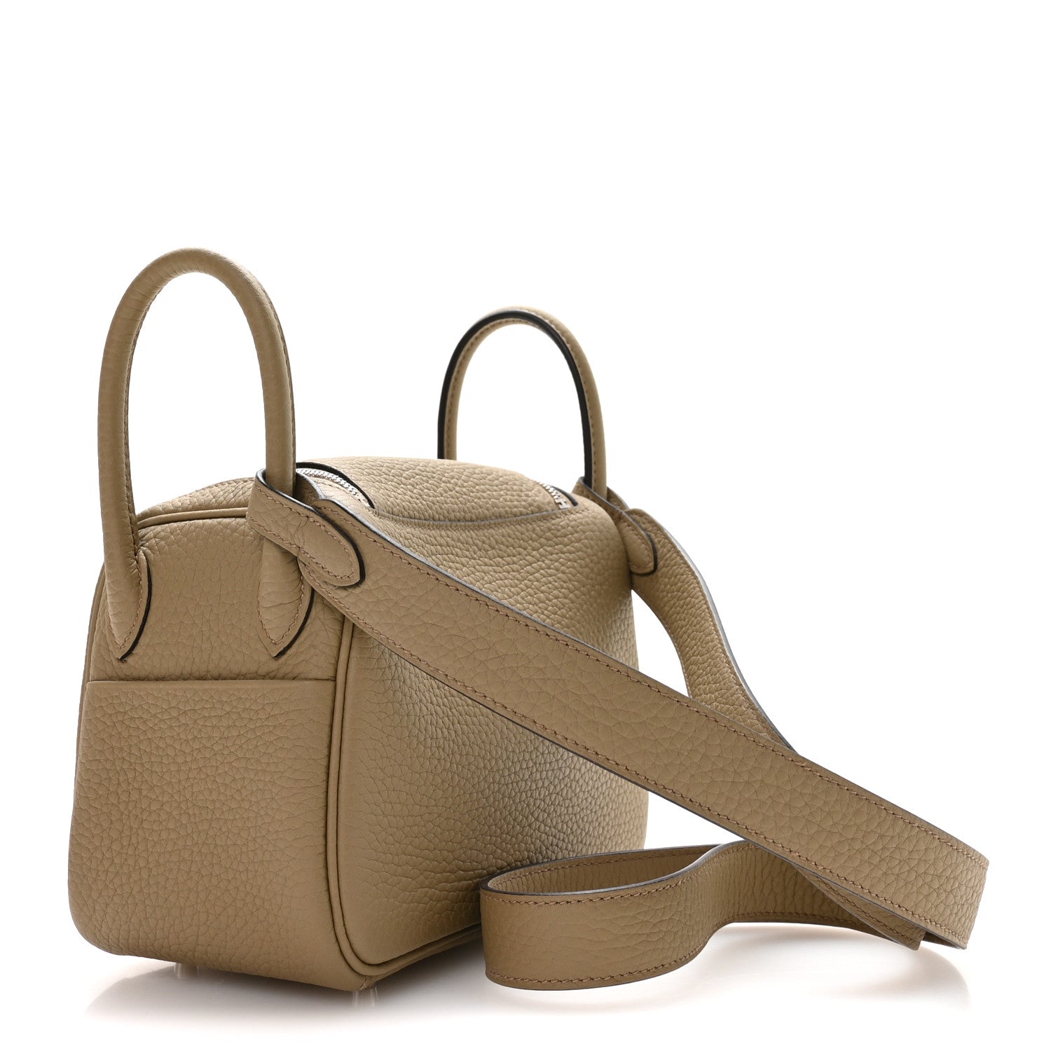 Taurillon Clemence Mini Lindy 20 Beige Marfa — view 3