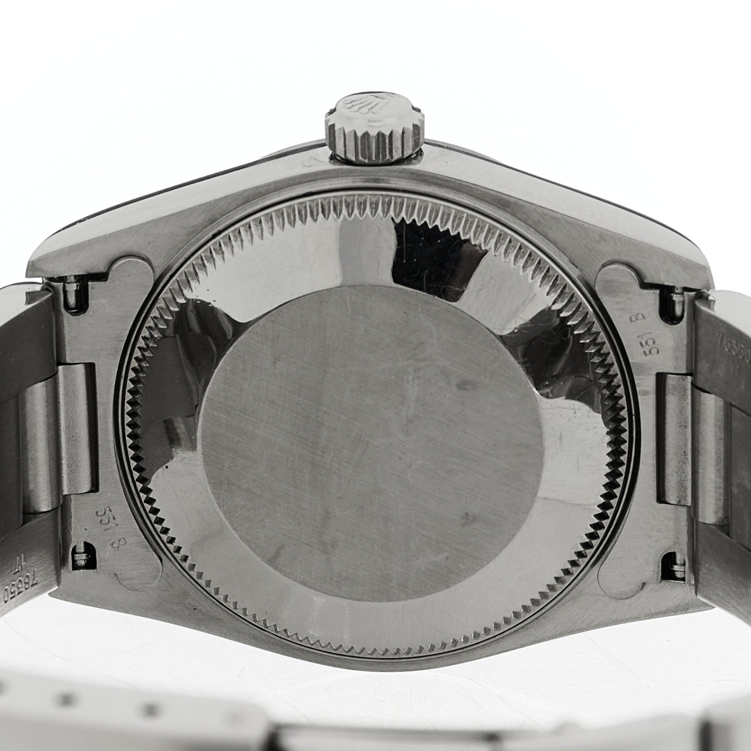 Stainless Steel 31mm Oyster Perpetual Watch Black 77080 — view 4