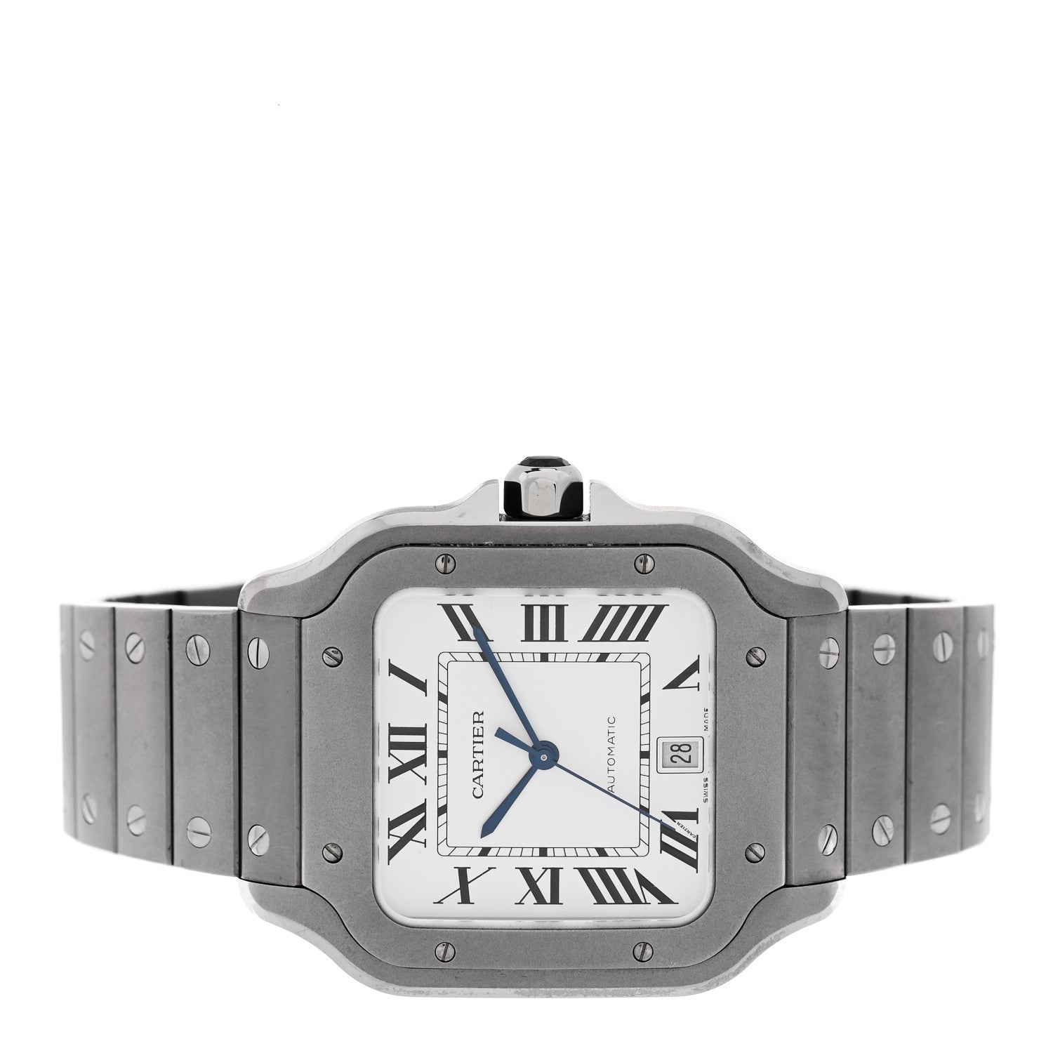 Titanium 39.8mm Santos De Cartier Automatic Watch — view 2