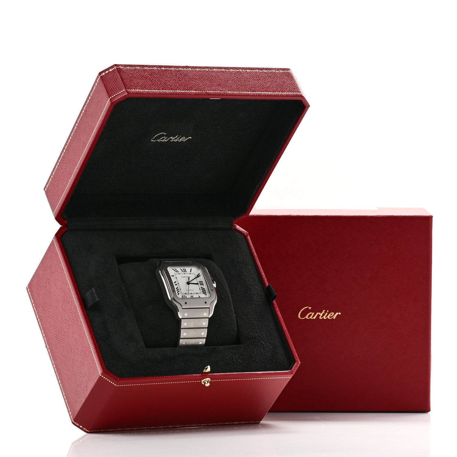 Titanium 39.8mm Santos De Cartier Automatic Watch — view 5