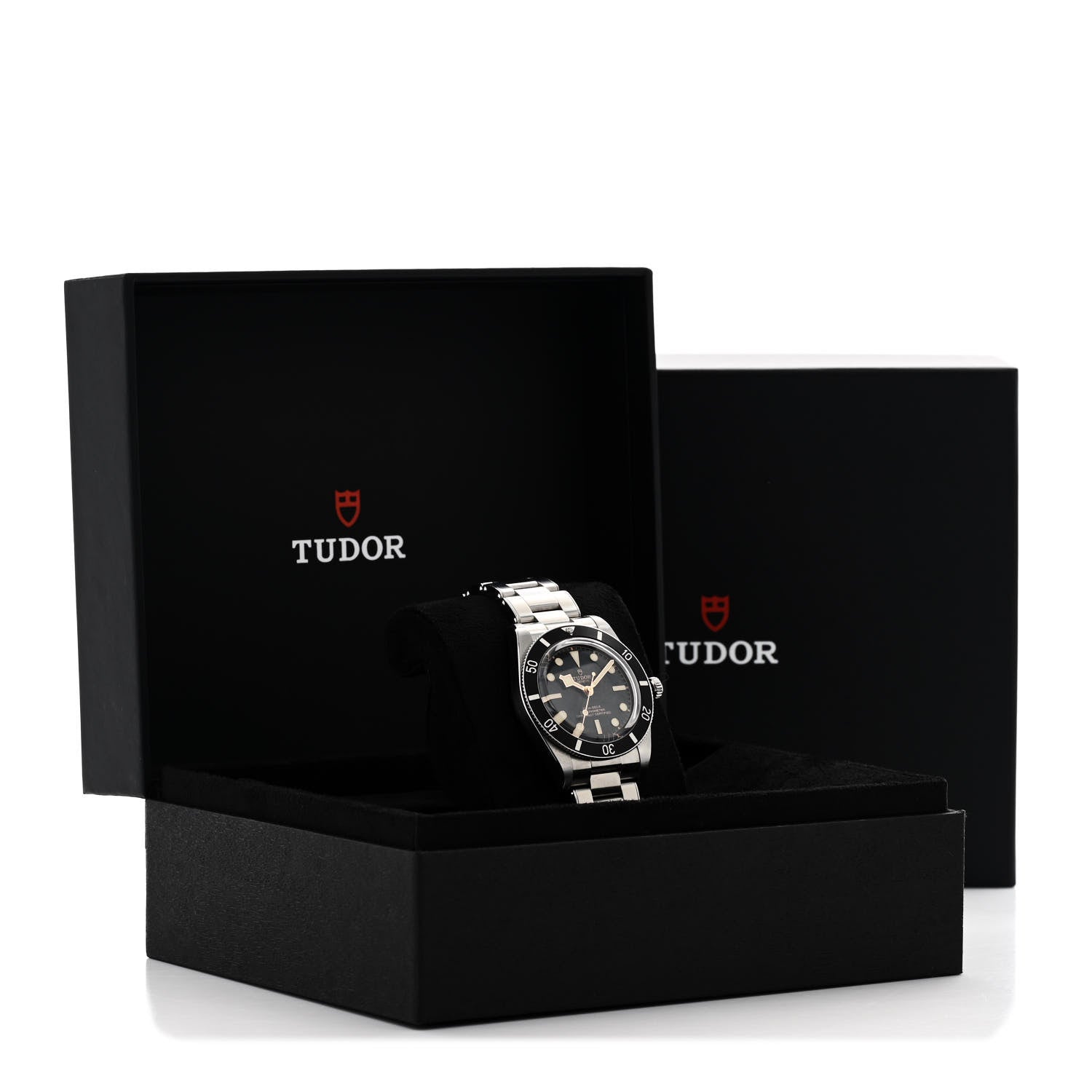 Stainless Steel 37mm Black Bay Fifty Four Automatic Watch Black 79000N — view 5