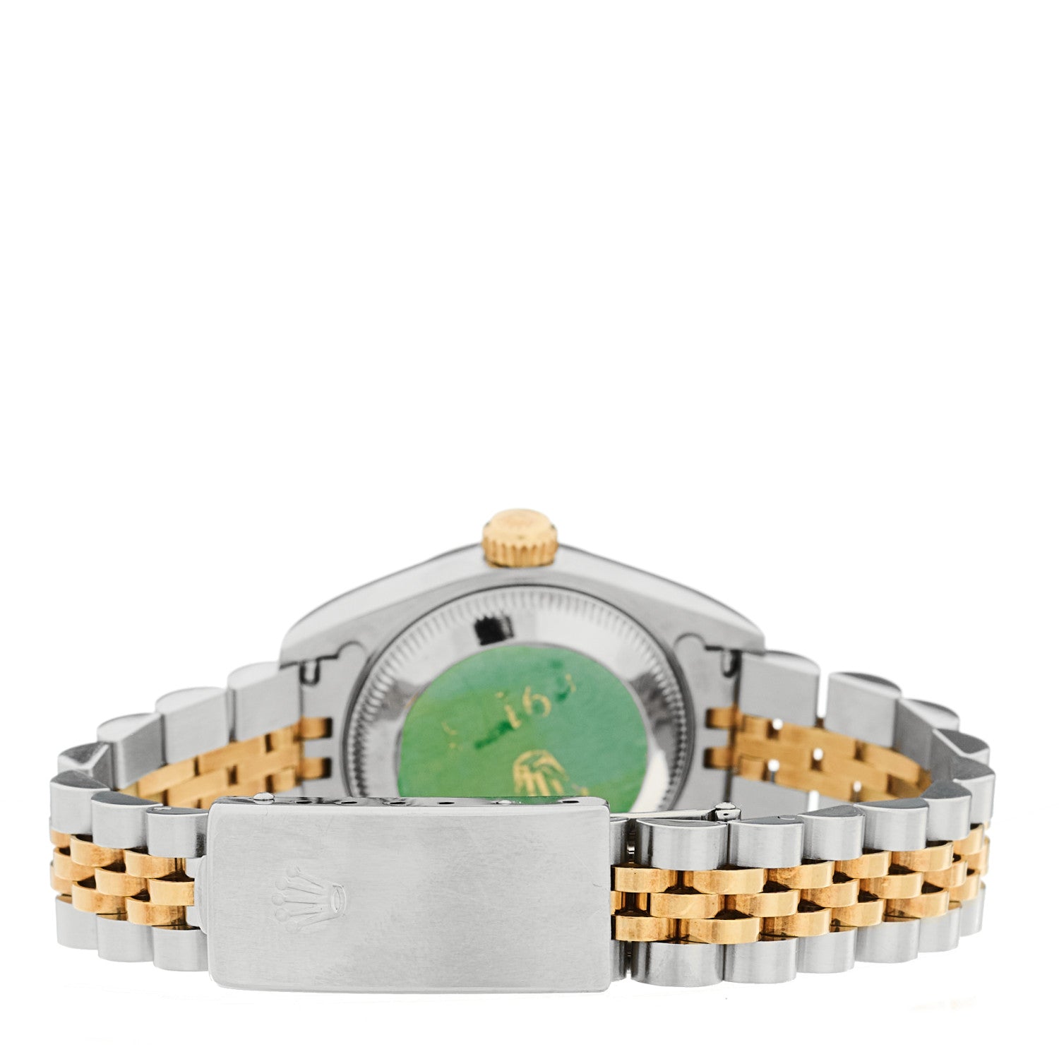 Stainless Steel 18K Yellow Gold 26mm Oyster Perpetual Datejust Watch Champagne 69173 — view 3