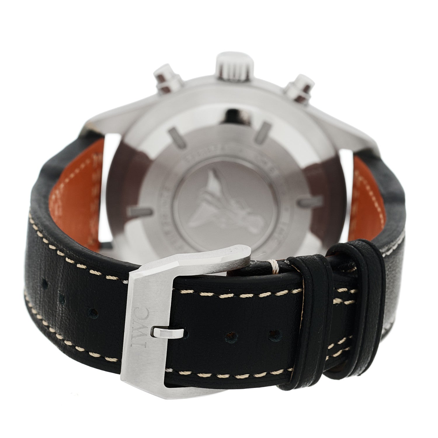 Stainless Steel Calfskin 43mm Pilot "Le Petit Prince" Chronograph Automatic Watch Blue IW377714 — view 3