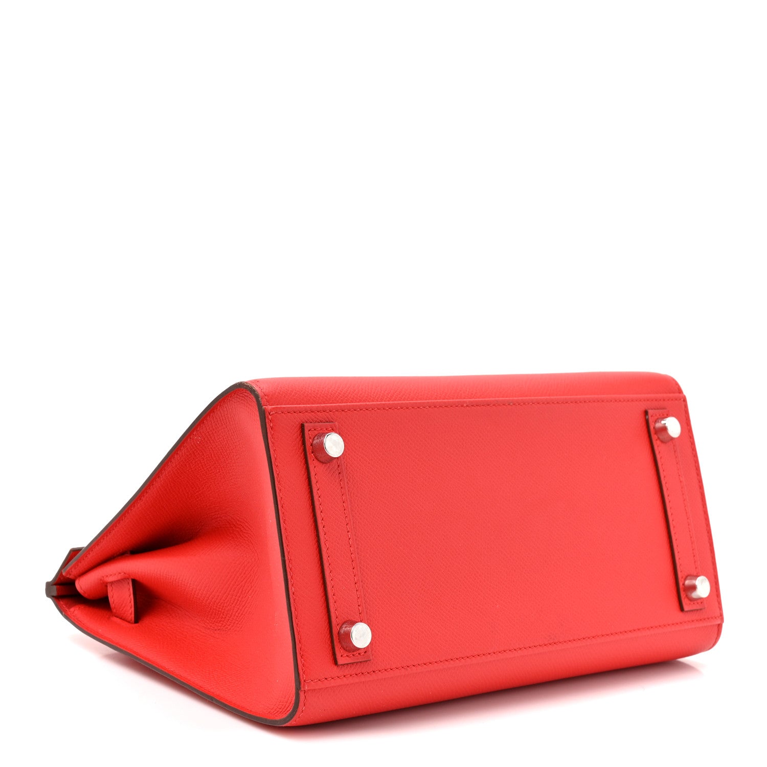 Epsom Birkin Sellier 25 Rouge De Coeur — view 4