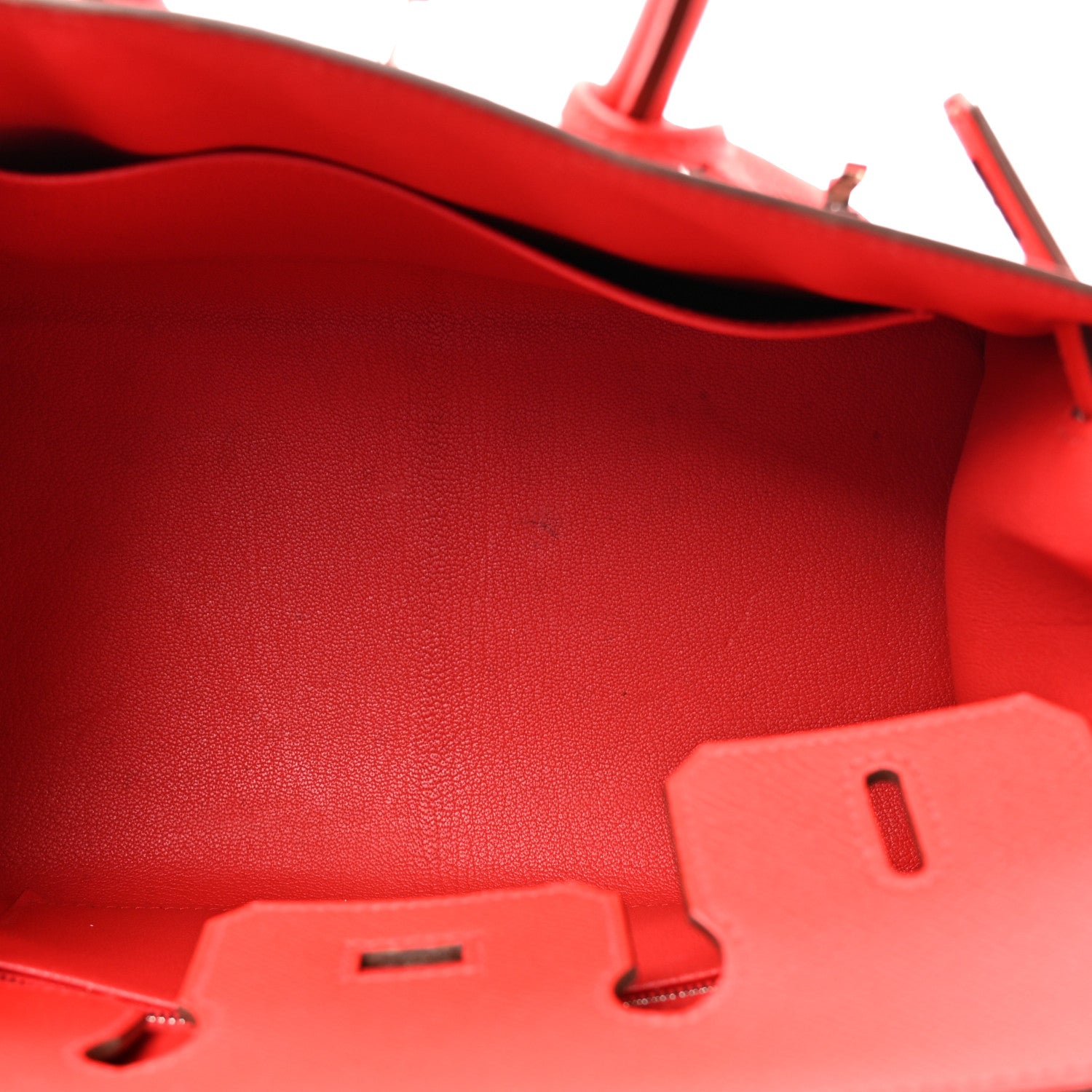 Epsom Birkin Sellier 25 Rouge De Coeur — view 5