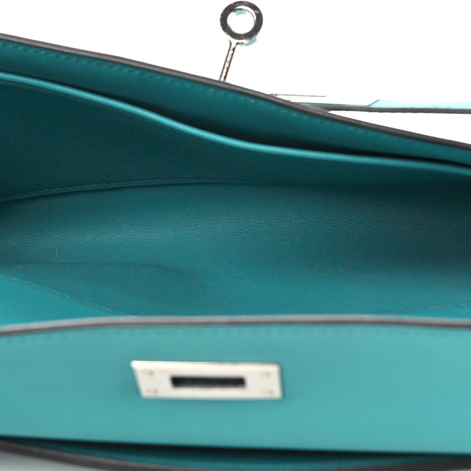 Swift Kelly Cut Clutch Pochette Vert Verone — view 5