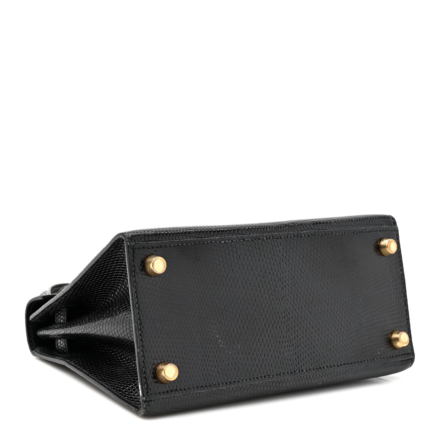 Lizard Mini Kelly Sellier 20 Black — view 4