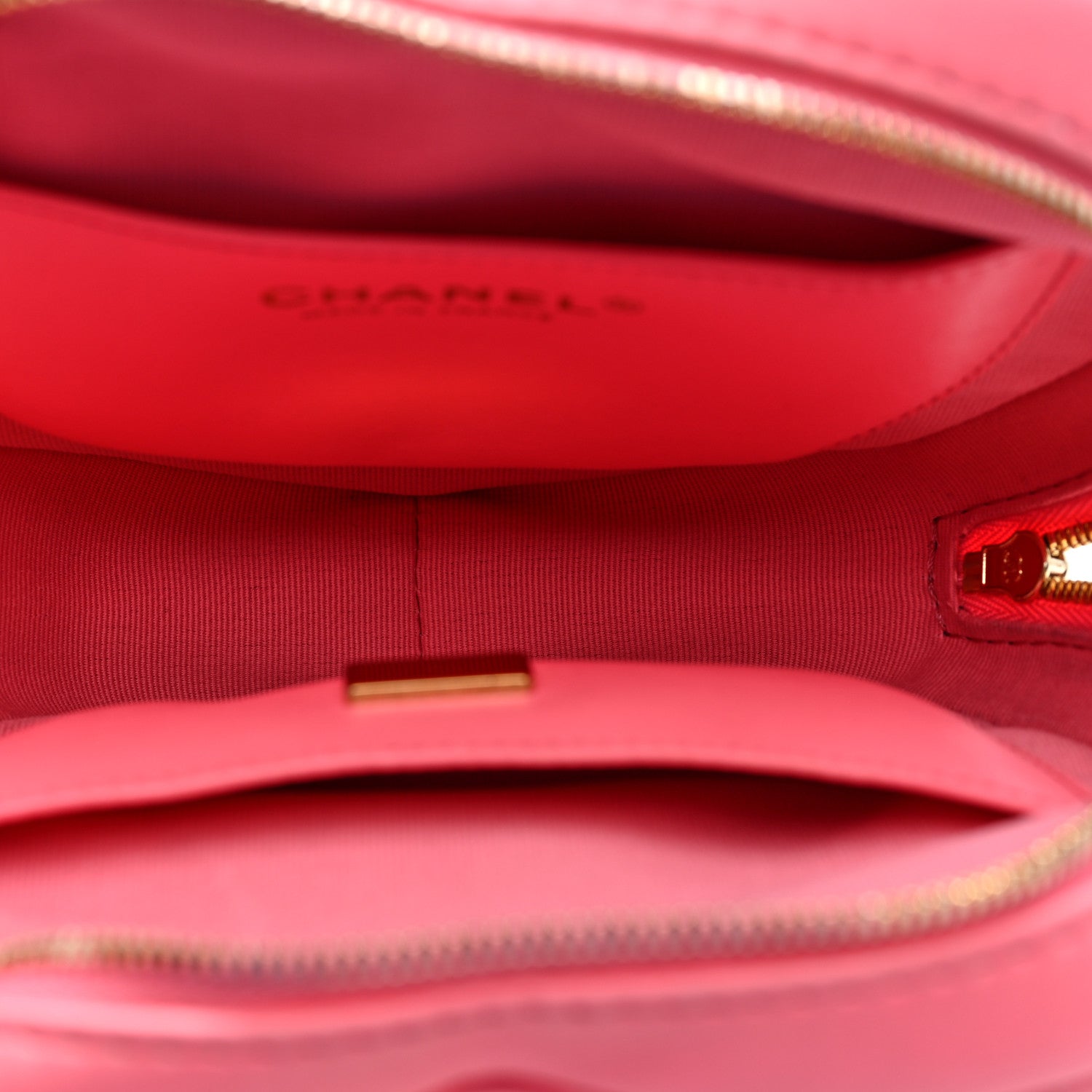 Lambskin Quilted CC In Love Heart Bag Pink — view 5
