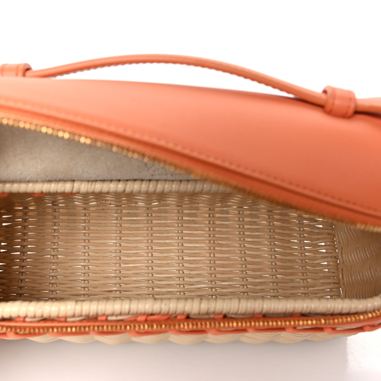 Wicker Calfskin L19 Extra Pocket Pouch Sun Kissed — view 5