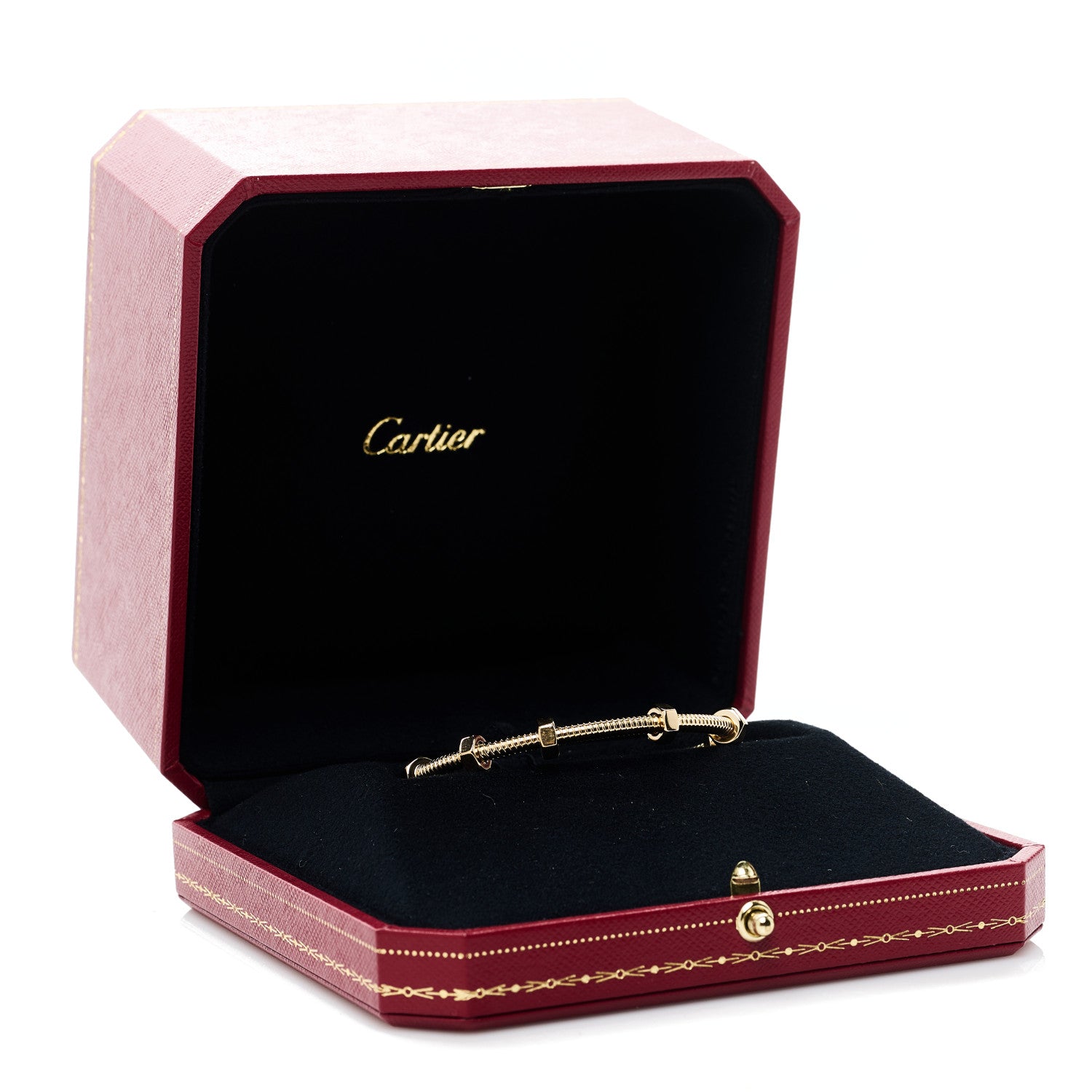 18K Yellow Gold Ecrou de Cartier Bracelet 16 — view 4