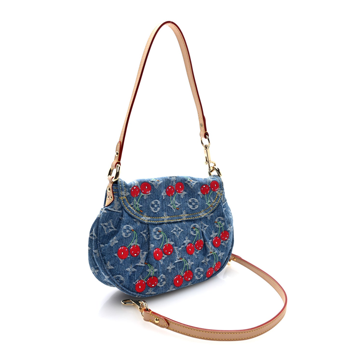 LV X TM Monogram Denim Cerises Sunset — view 3