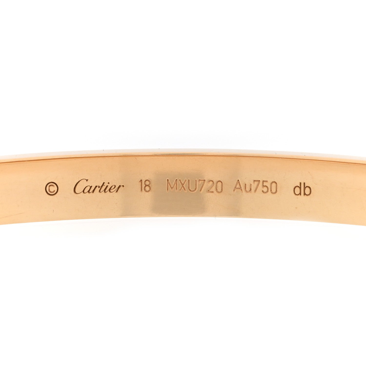 18K Yellow Gold LOVE Bracelet 18 — view 3