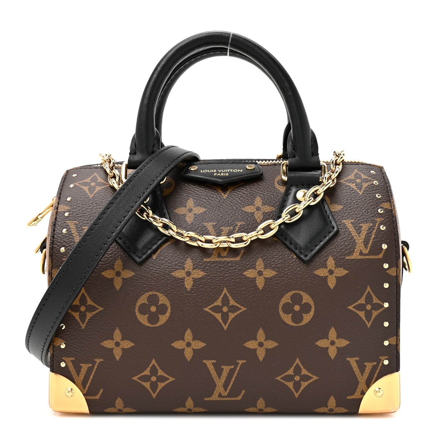 Reverse Monogram Speedy Trunk 20
