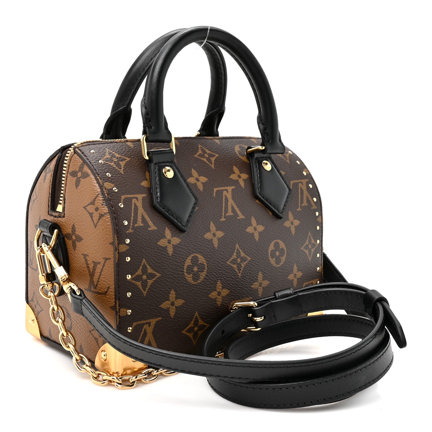 Reverse Monogram Speedy Trunk 20 — view 3