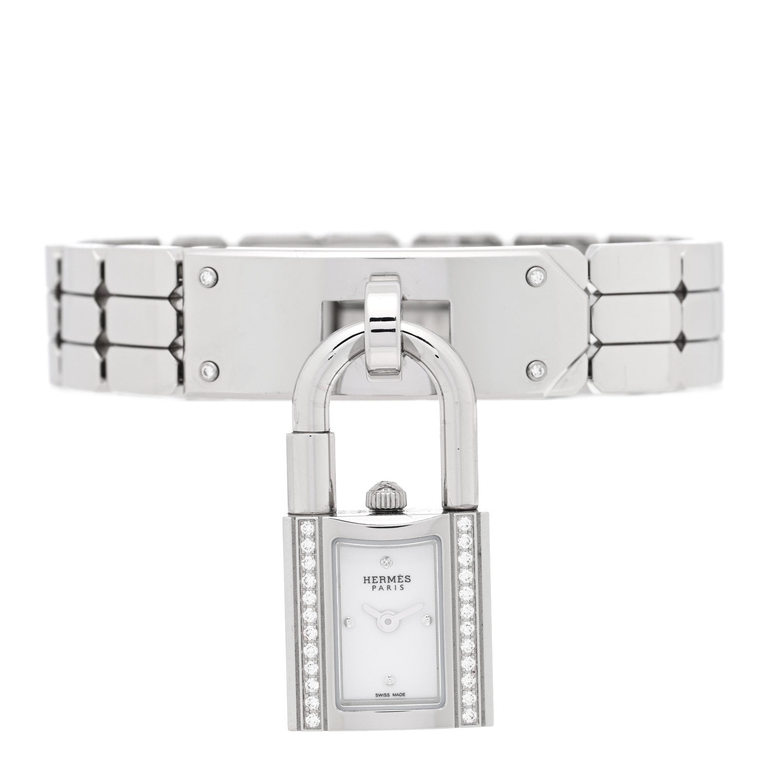 Stainless Steel Diamond 16mm Kelly Quartz Watch — view 2