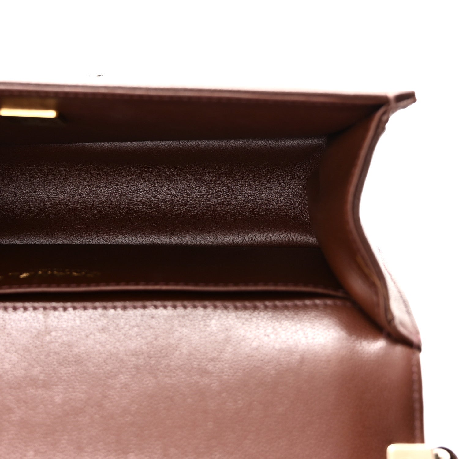 Caviar Quilted Medium Boy Flap Brown — view 5