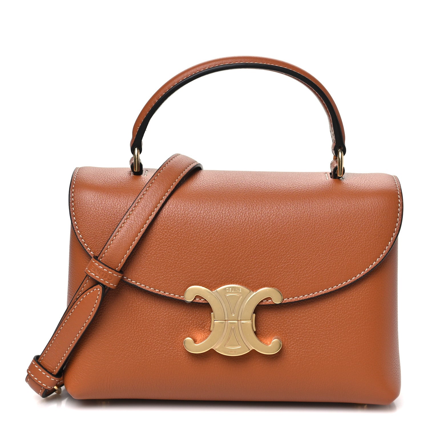 Supple Grained Calfskin Teen Nino Tan
