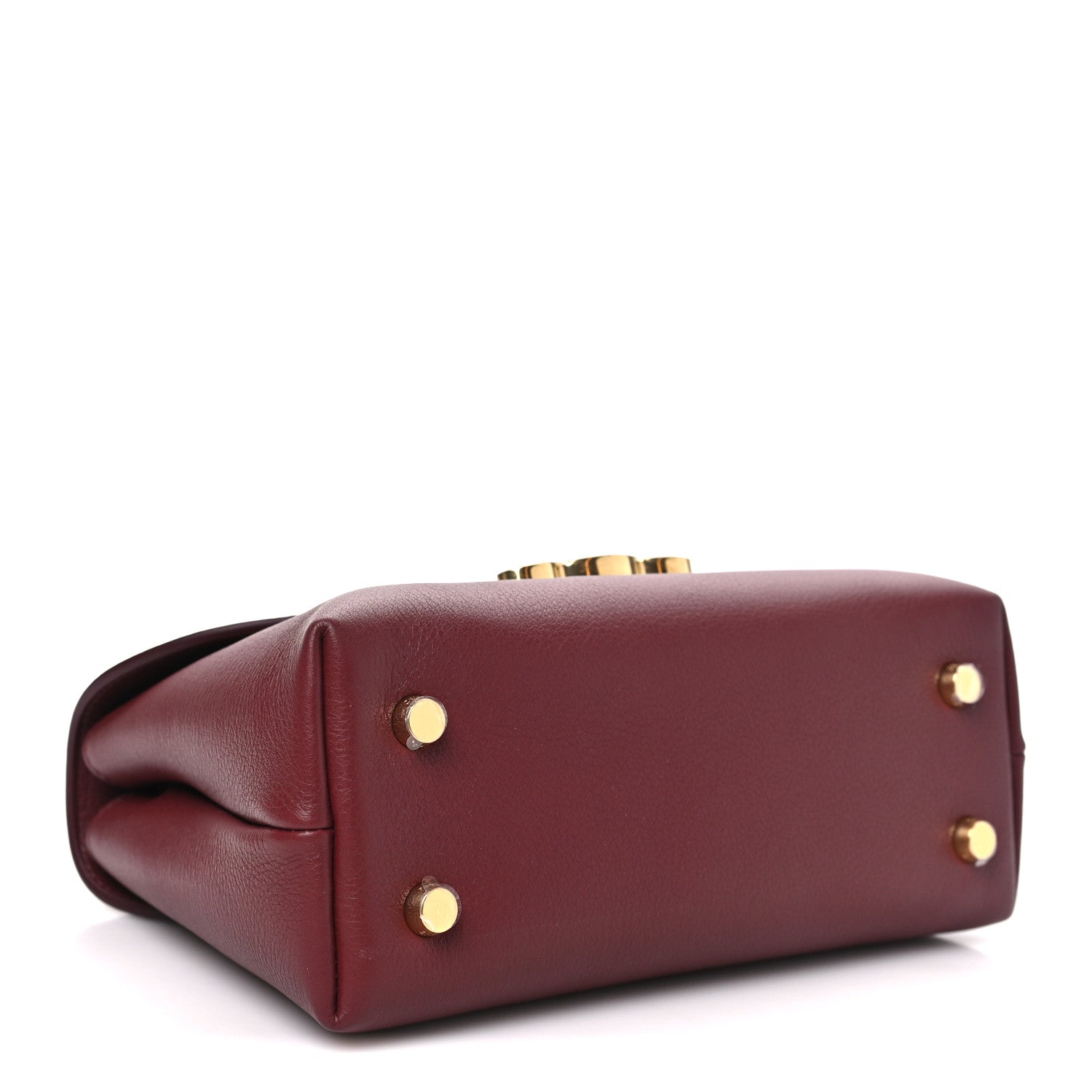 Supple Grained Calfskin Teen Nino Light Burgundy — view 4
