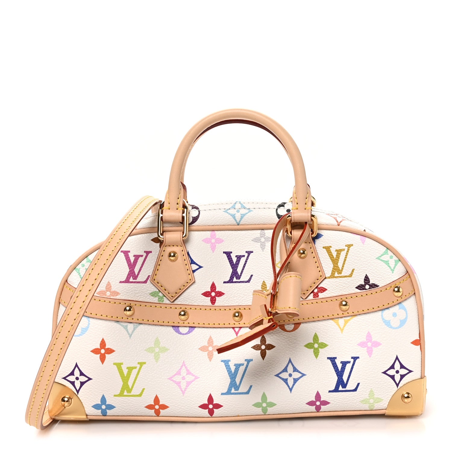 LV x TM Monogram Multicolor East West White