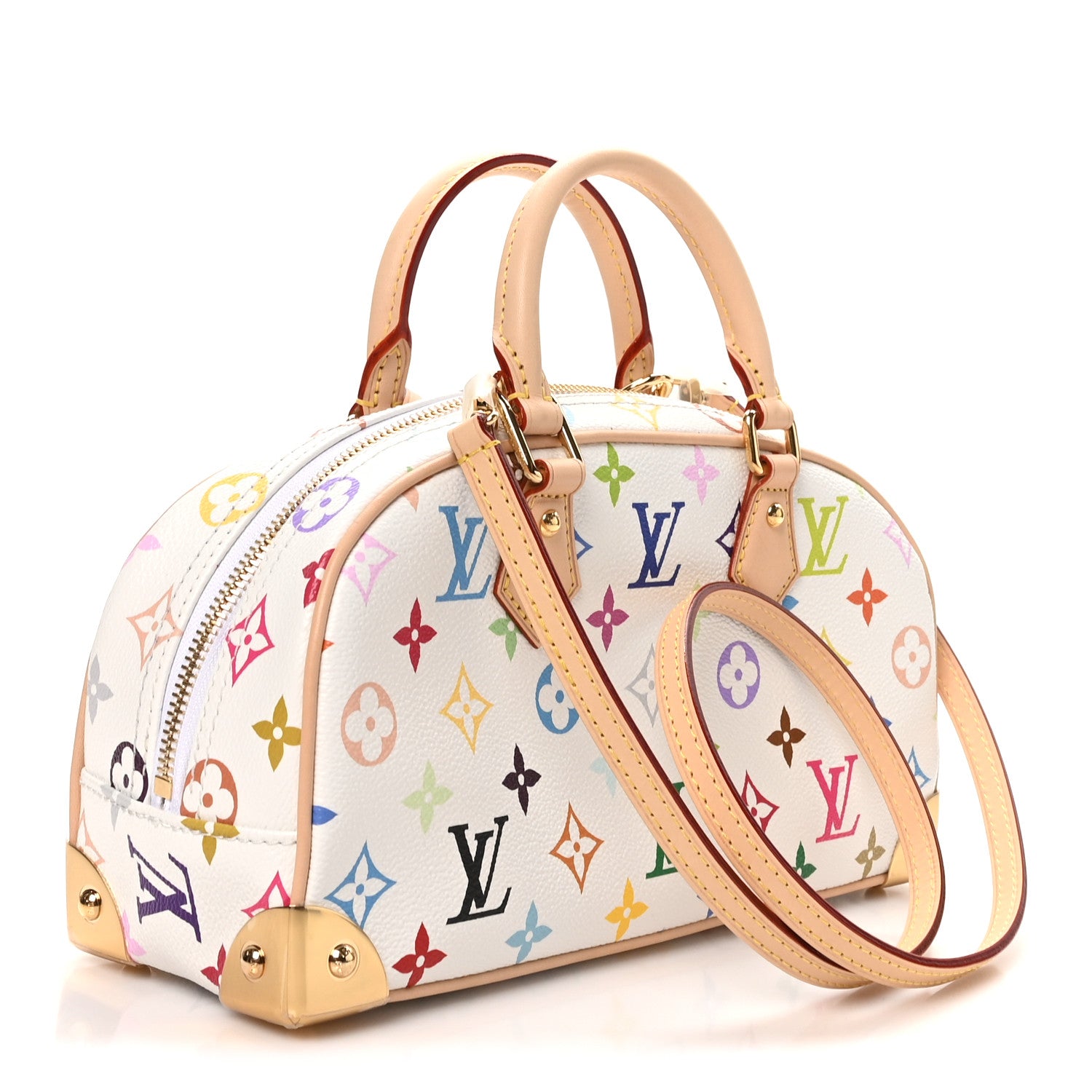 LV x TM Monogram Multicolor East West White — view 3