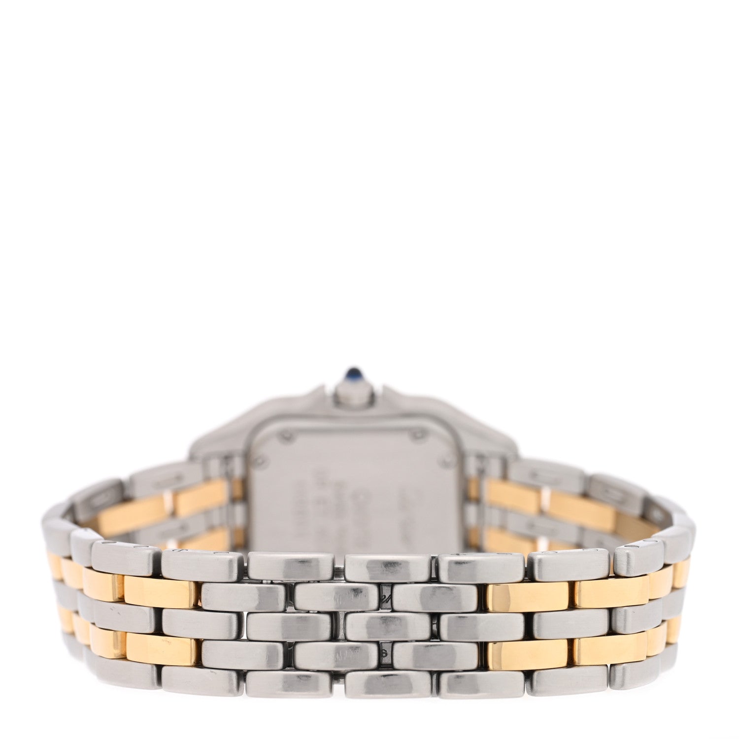 Stainless Steel 18K Yellow Gold 22mm Panthere Quartz Watch — view 3