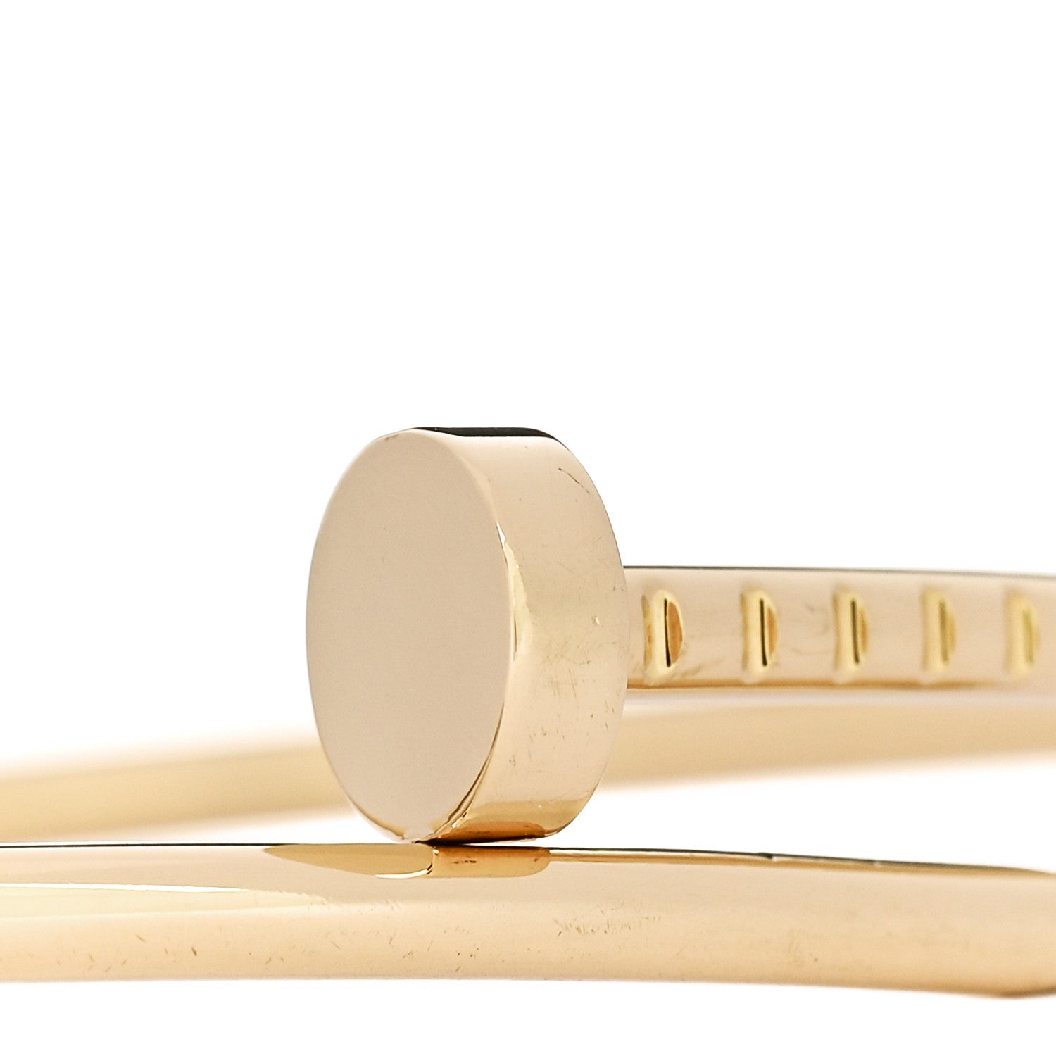 18K Yellow Gold Small Juste Un Clou Bracelet 17 — view 3