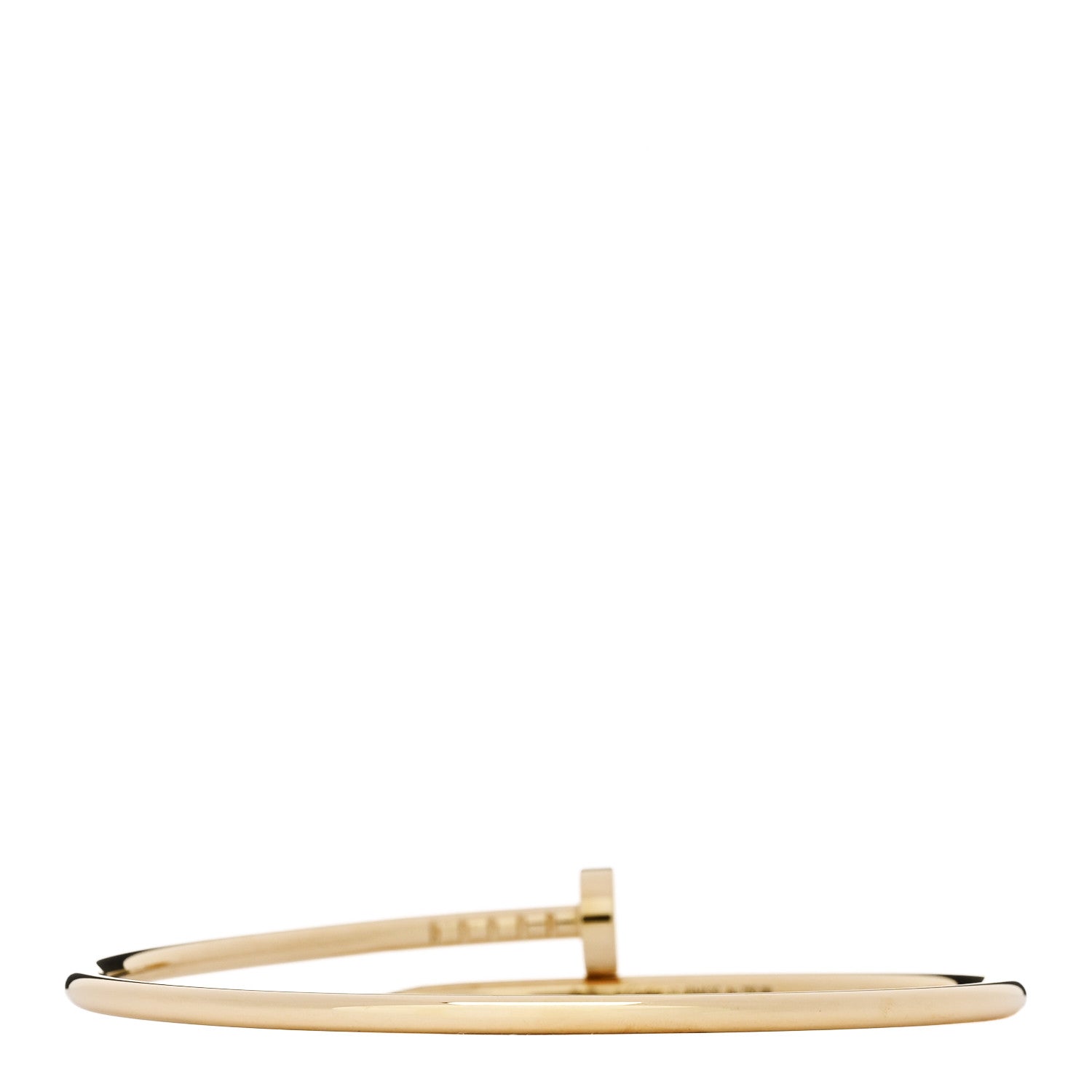 18K Yellow Gold Small Juste Un Clou Bracelet 17 — view 2