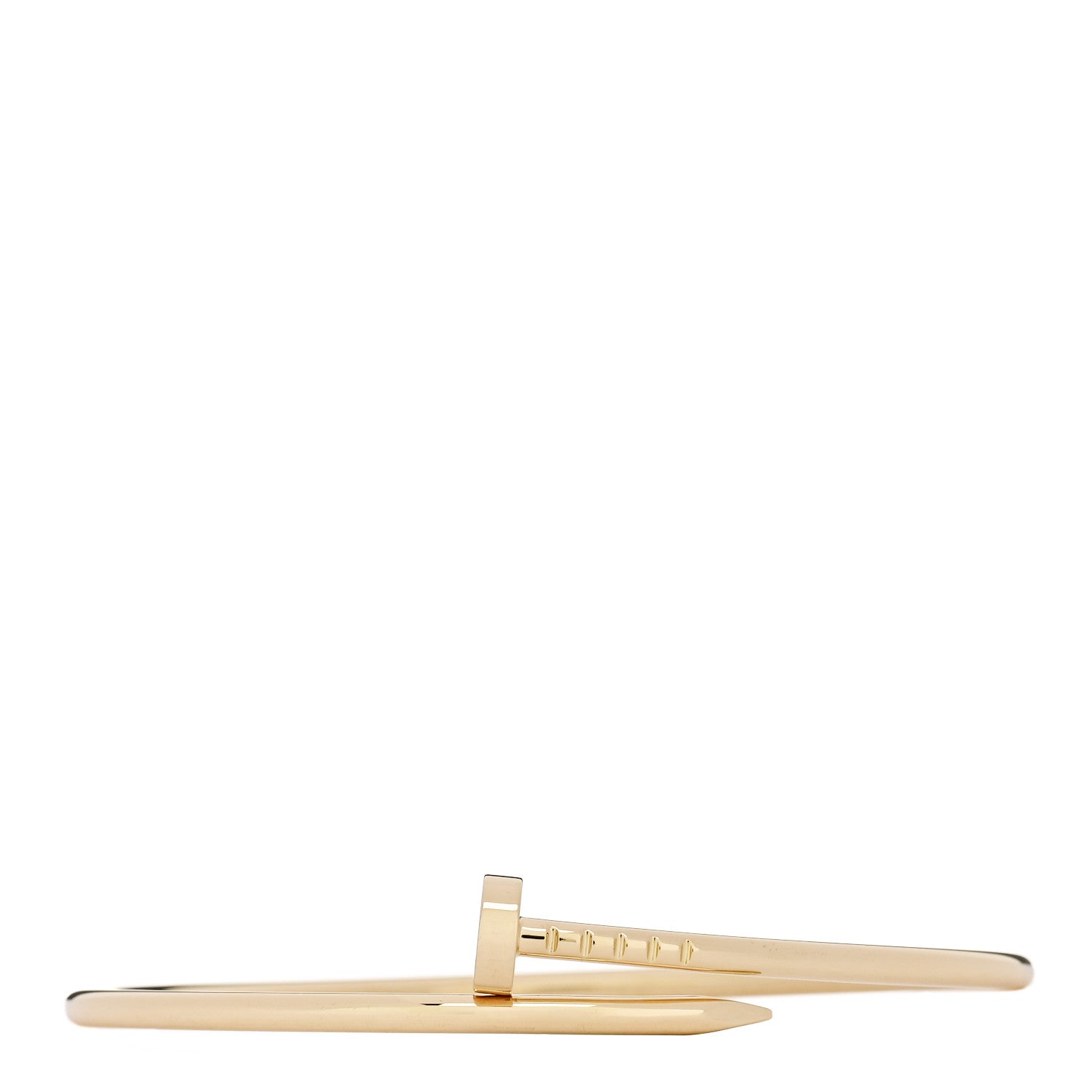 18K Yellow Gold Small Juste Un Clou Bracelet 17