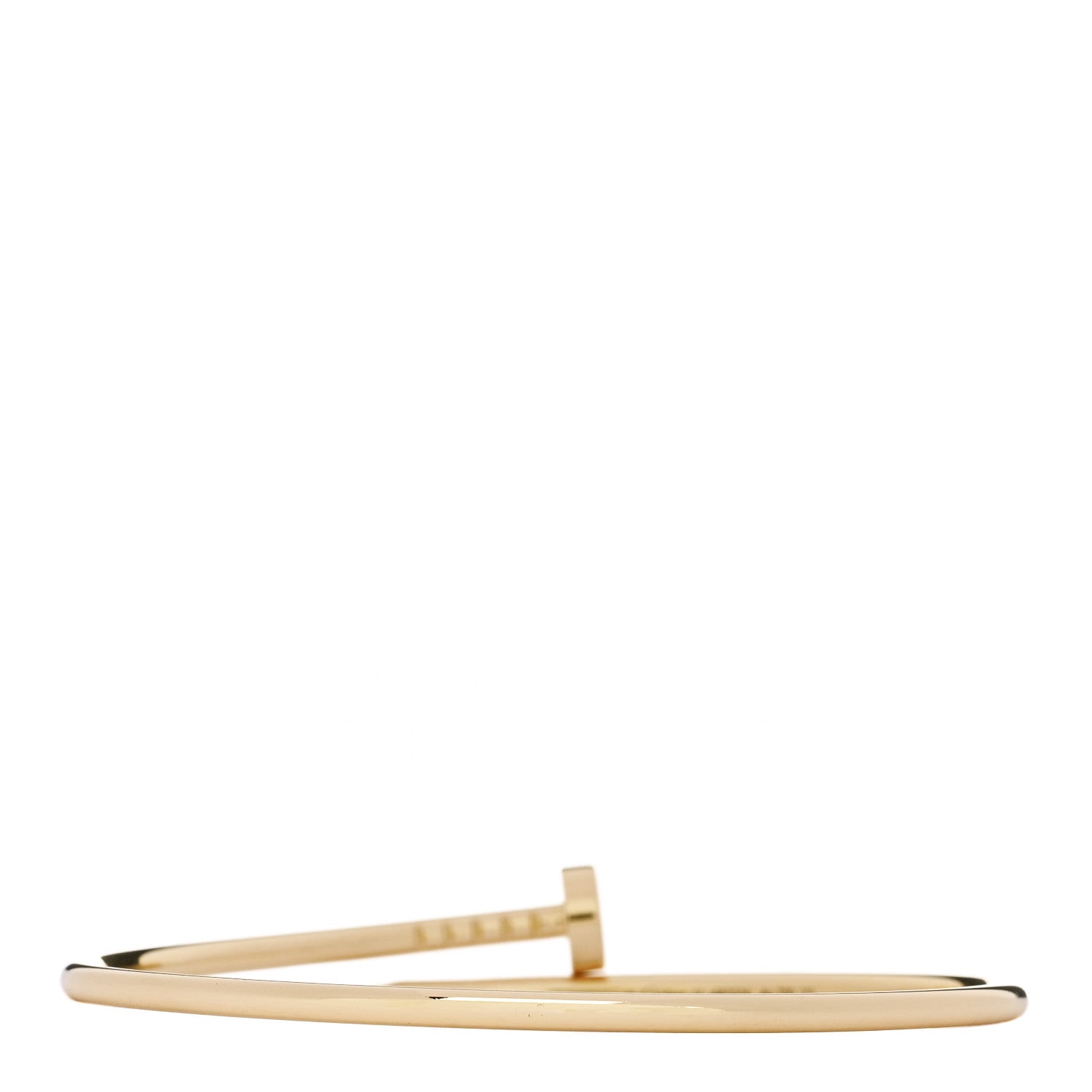 18K Yellow Gold Small Juste Un Clou Bracelet 17 — view 2