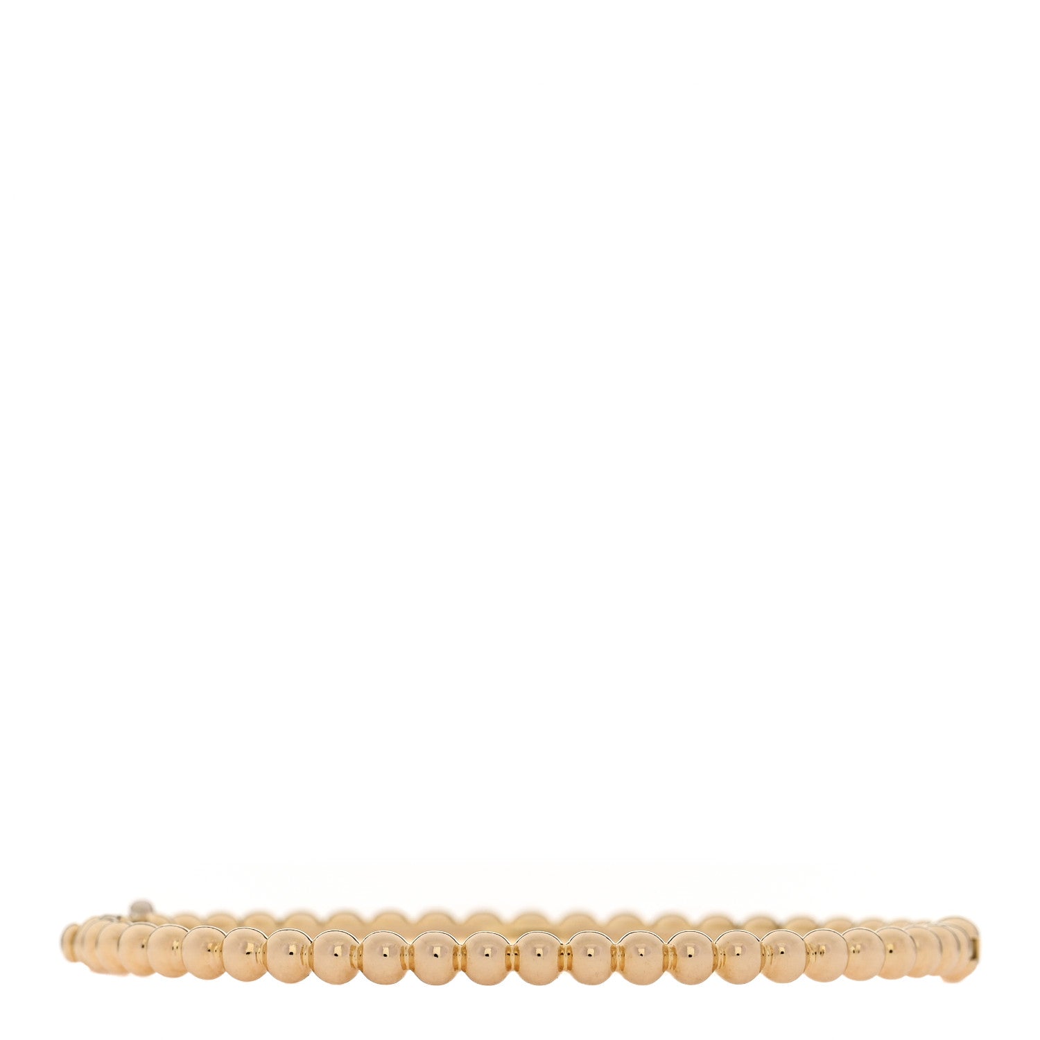 18K Yellow Gold Perlee Pearls of Gold Bracelet S