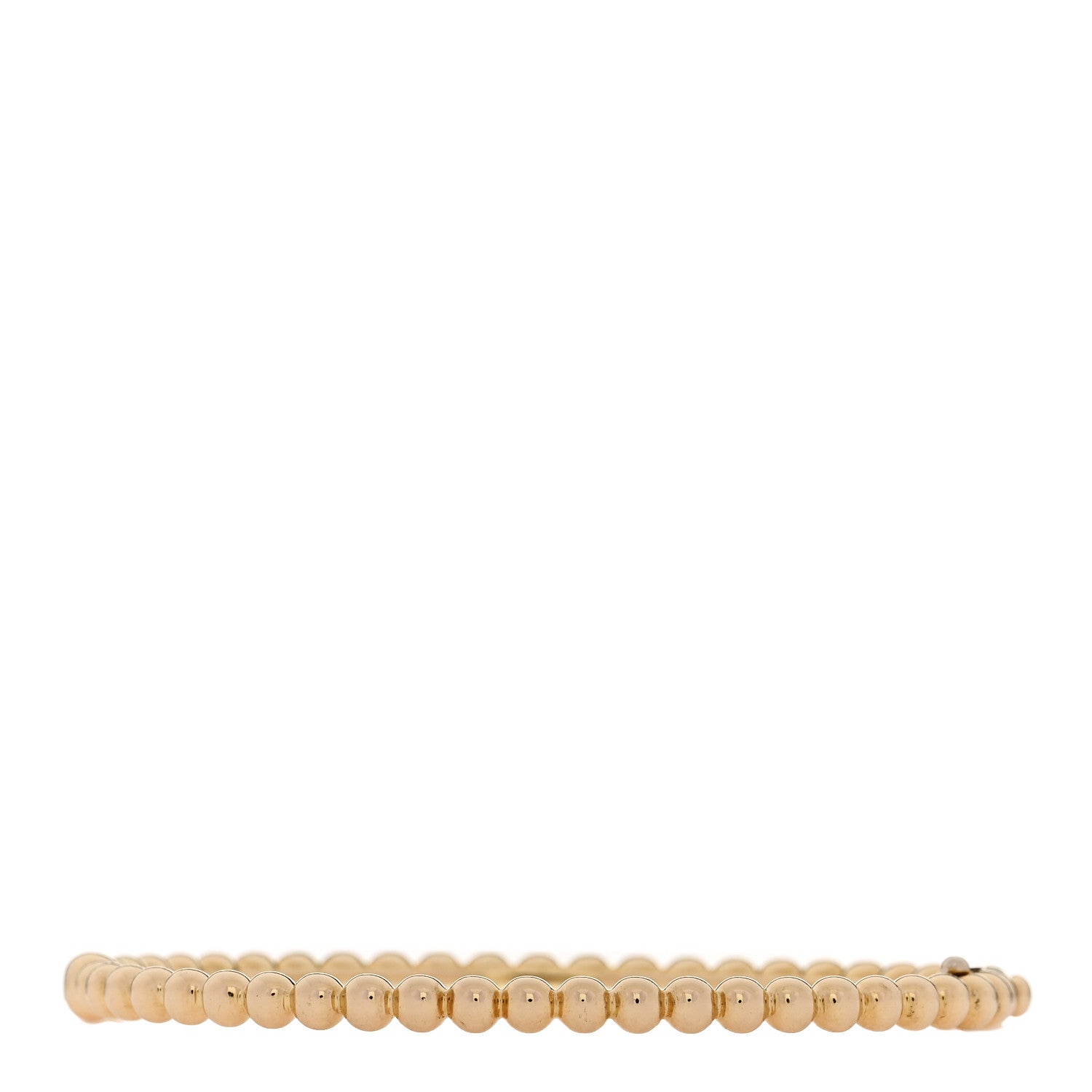18K Yellow Gold Perlee Pearls of Gold Bracelet S — view 2