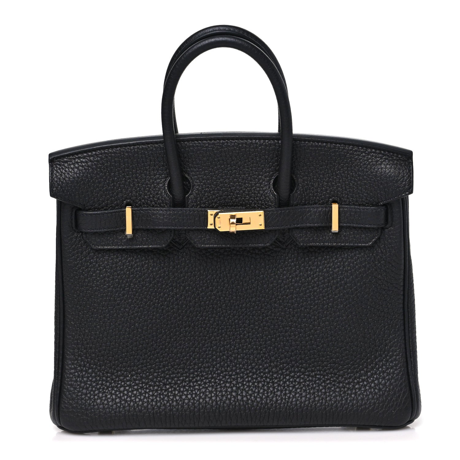 Togo Birkin 25 Black Black