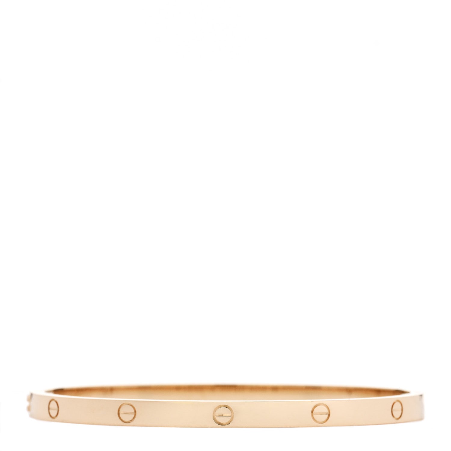 18K Yellow Gold Small LOVE Bracelet 16 — view 2