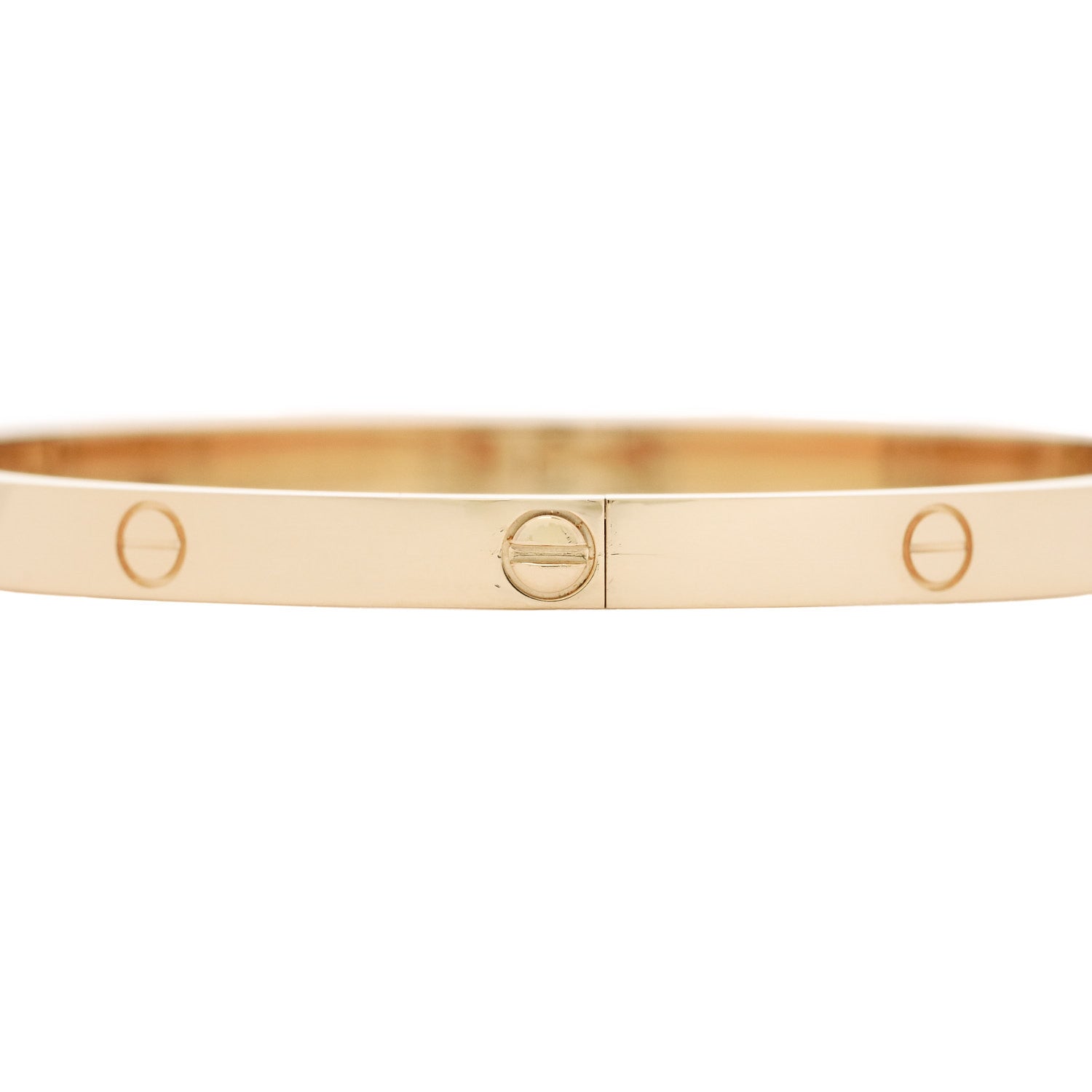 18K Yellow Gold Small LOVE Bracelet 16 — view 4